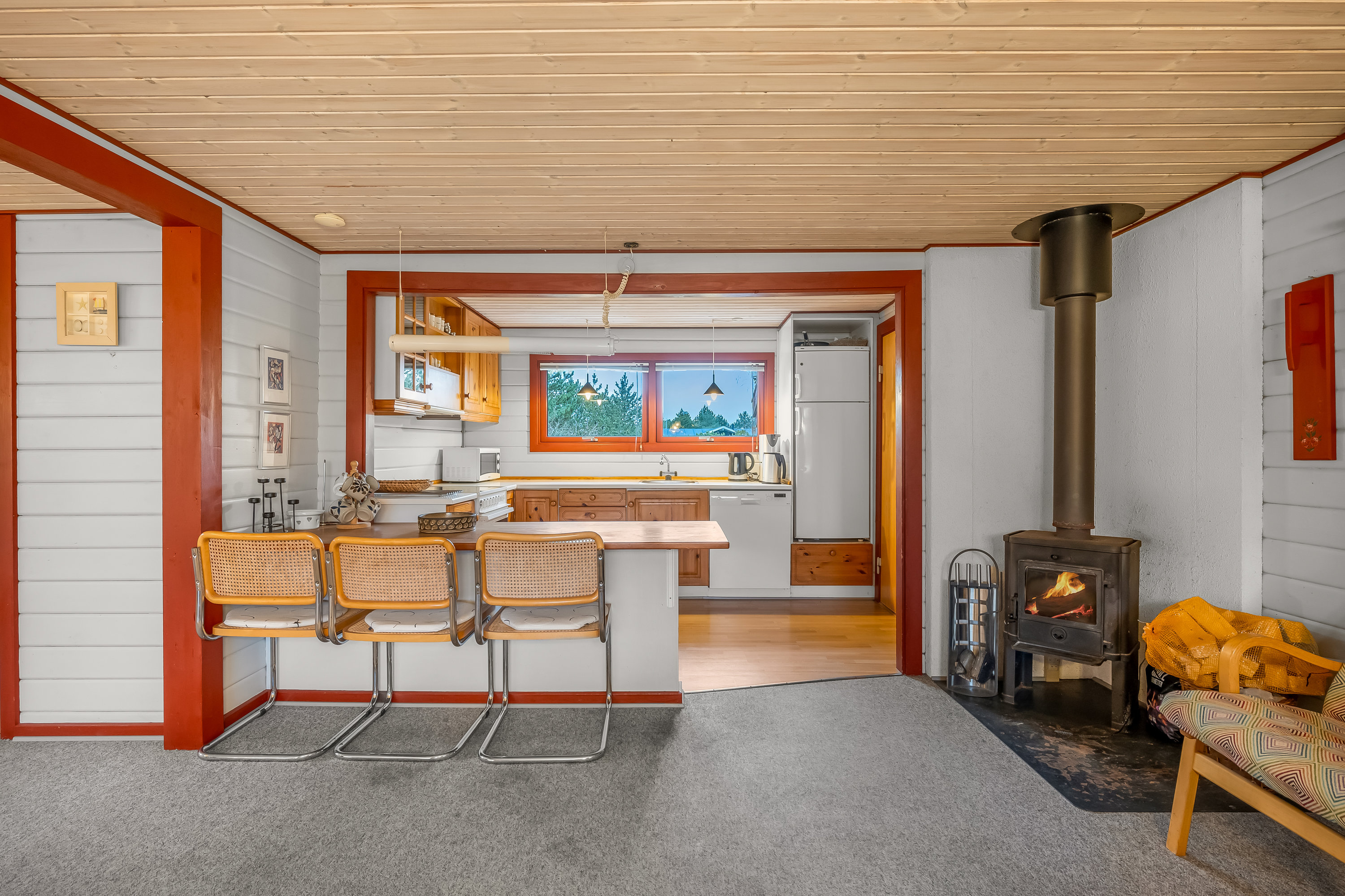 Fremhævet stue billede i fuldskærmstilstand. Billede af Ringvejen 77, Bolilmark, 6792 Rømø