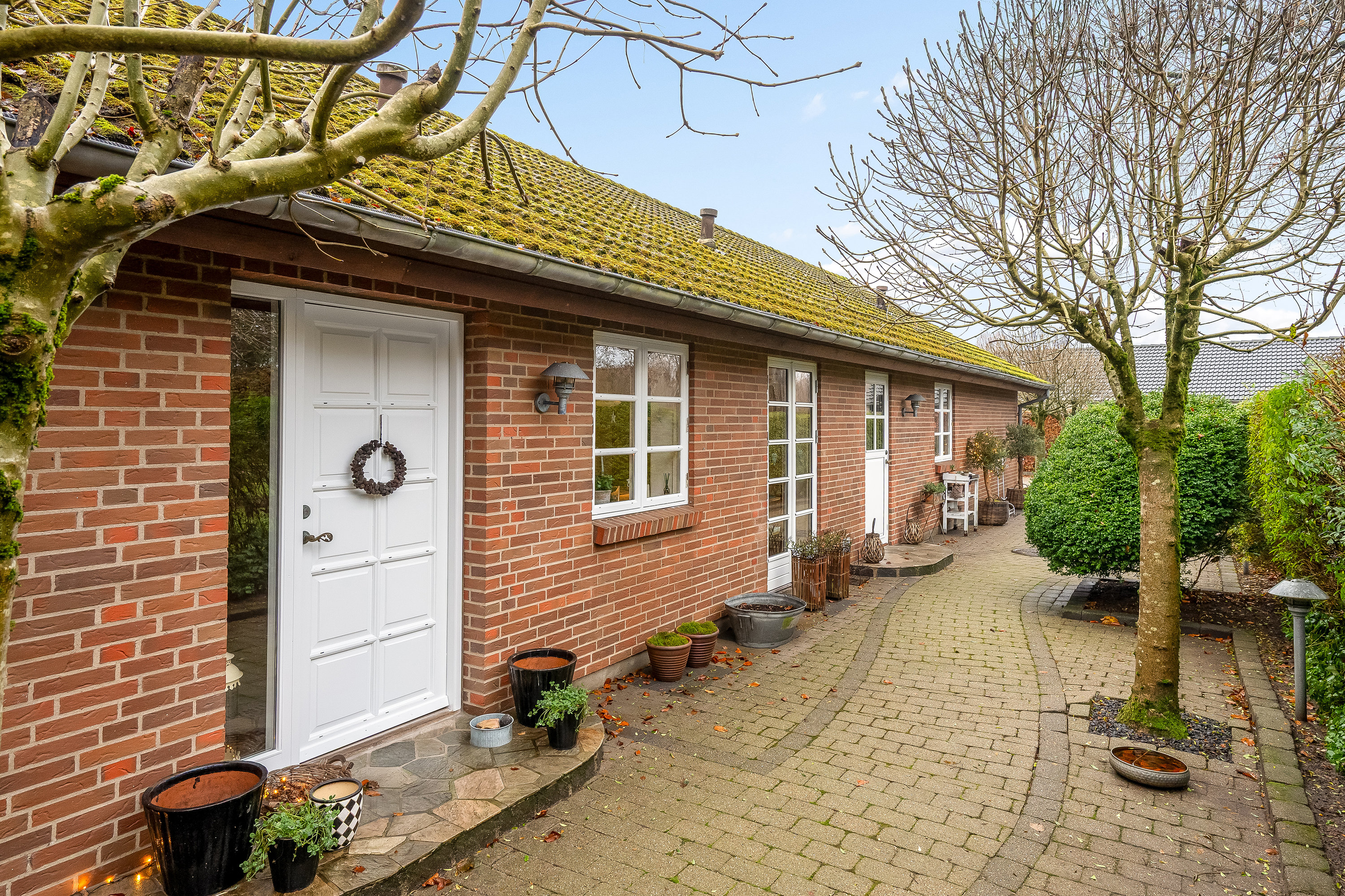 Fremhævet facade billede i fuldskærmstilstand. Billede af Benediktevej 11B, 6270 Tønder