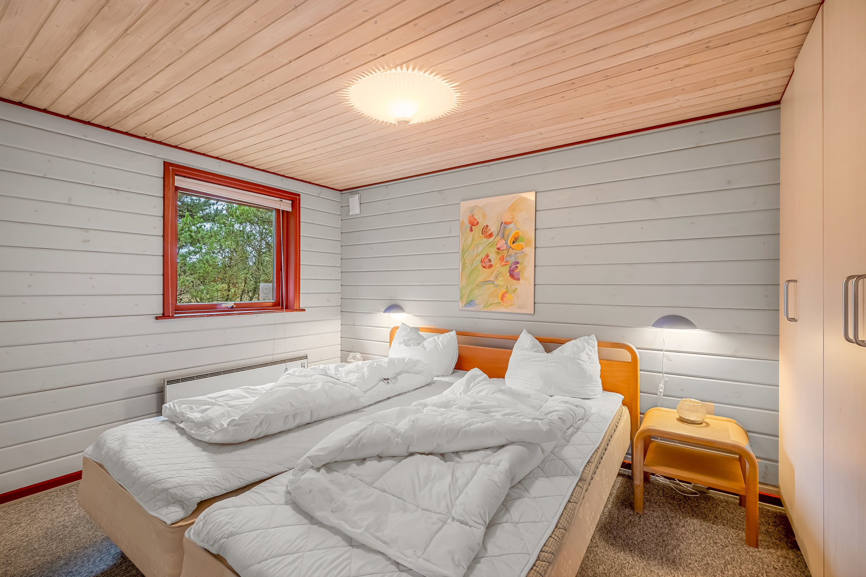 Fremhævet soveværelse billede i fuldskærmstilstand. Billede af Ringvejen 77, Bolilmark, 6792 Rømø