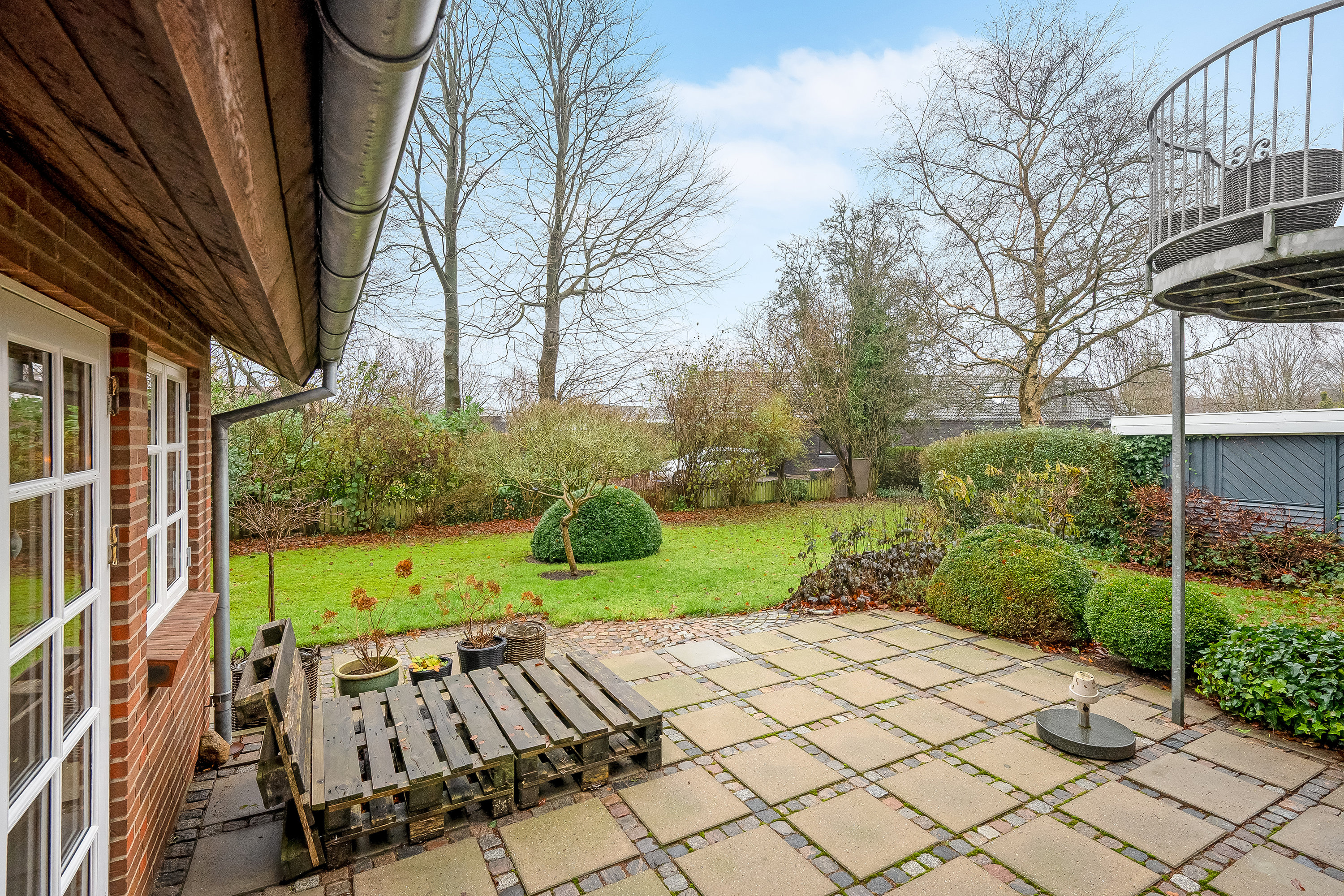 Fremhævet terrasse billede i fuldskærmstilstand. Billede af Benediktevej 11B, 6270 Tønder