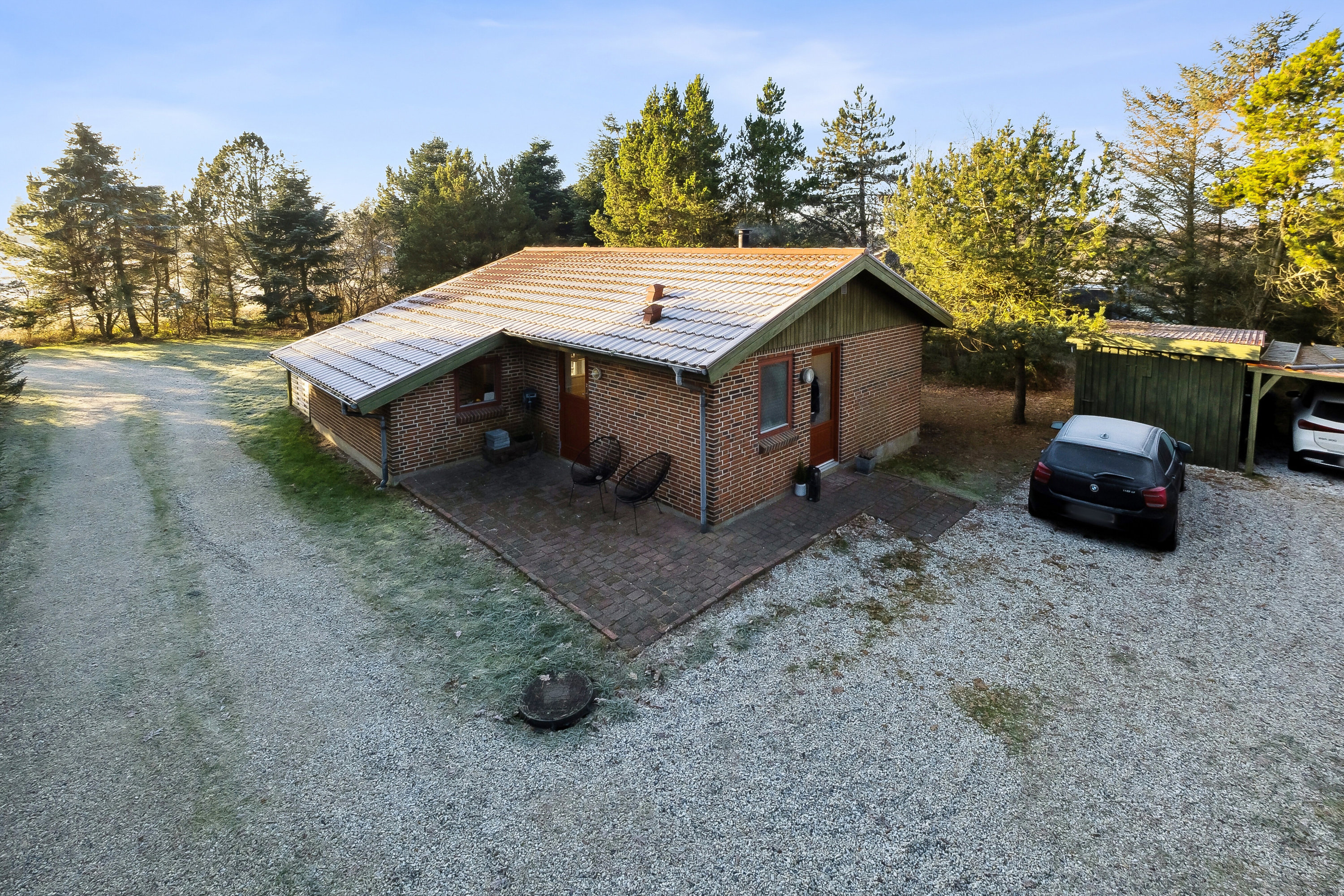 Fremhævet set fra vejen billede i fuldskærmstilstand. Billede af Sulevej 14, Helligsø, 7760 Hurup Thy