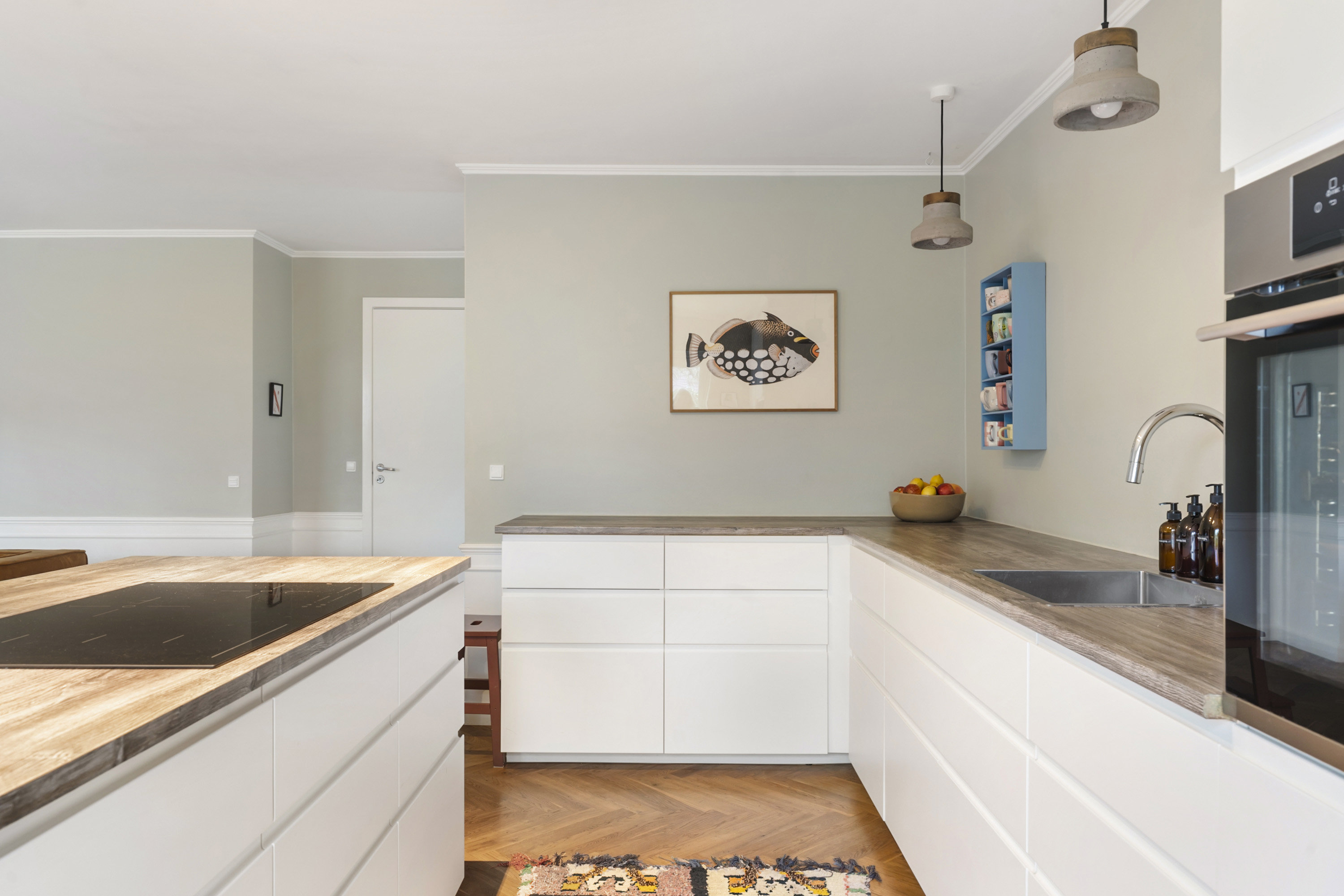 Fremhævet køkken billede i fuldskærmstilstand. Billede af Rønnebækengen 1, 2660 Brøndby Strand