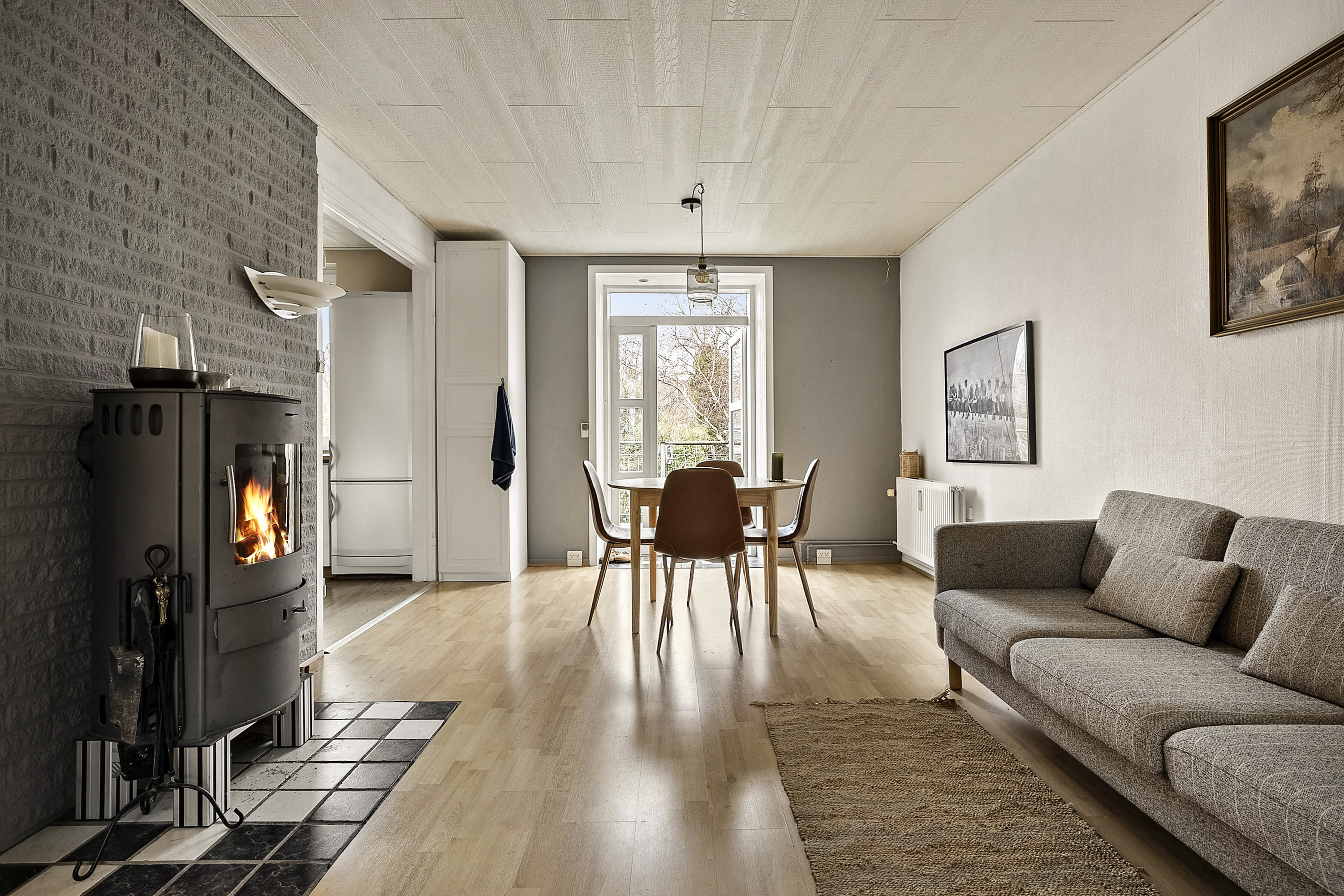 Fremhævet 1. sal stue billede i fuldskærmstilstand. Billede af Strandvej 32, 4220 Korsør