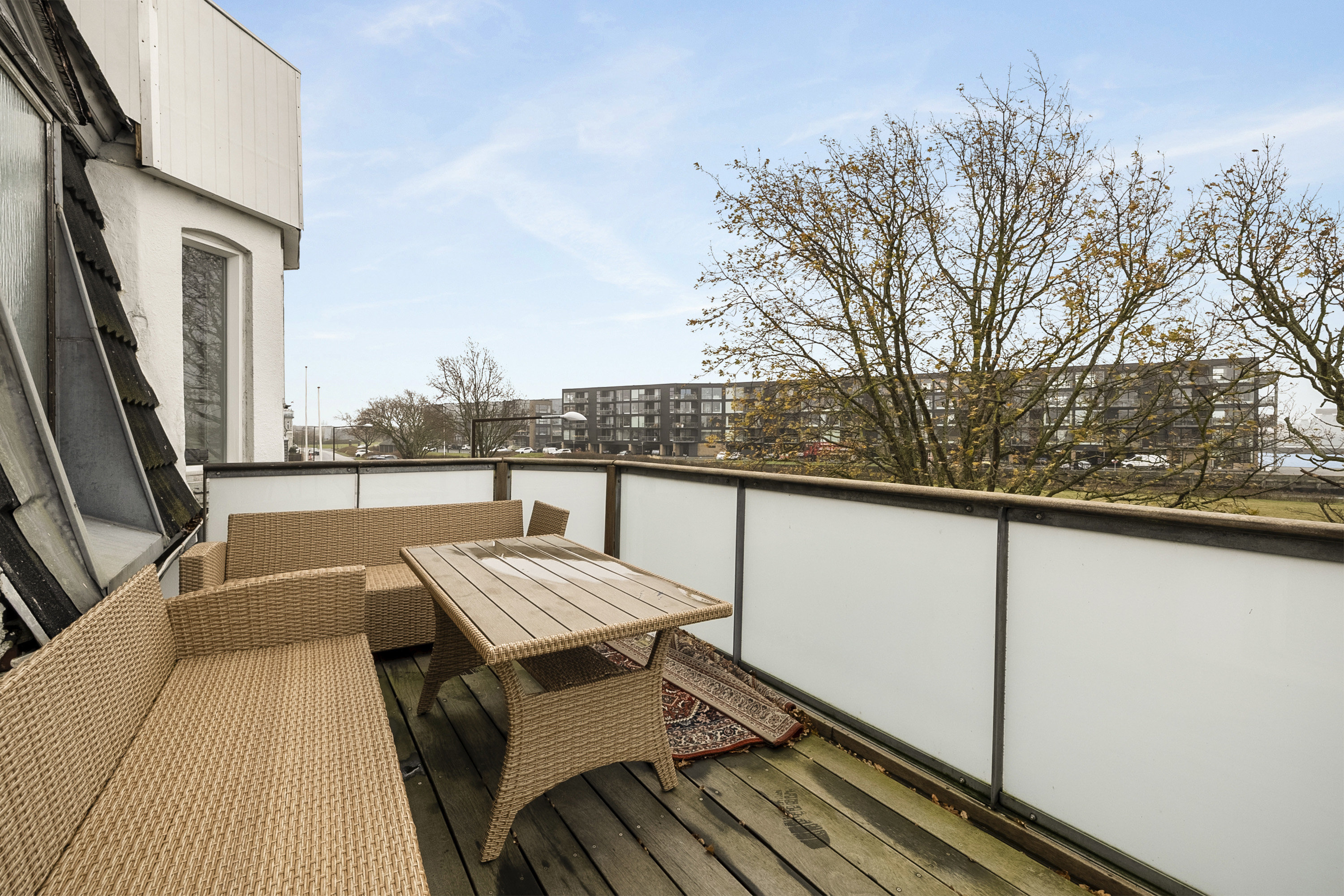 Fremhævet altan billede i fuldskærmstilstand. Billede af Strandvej 32, 4220 Korsør