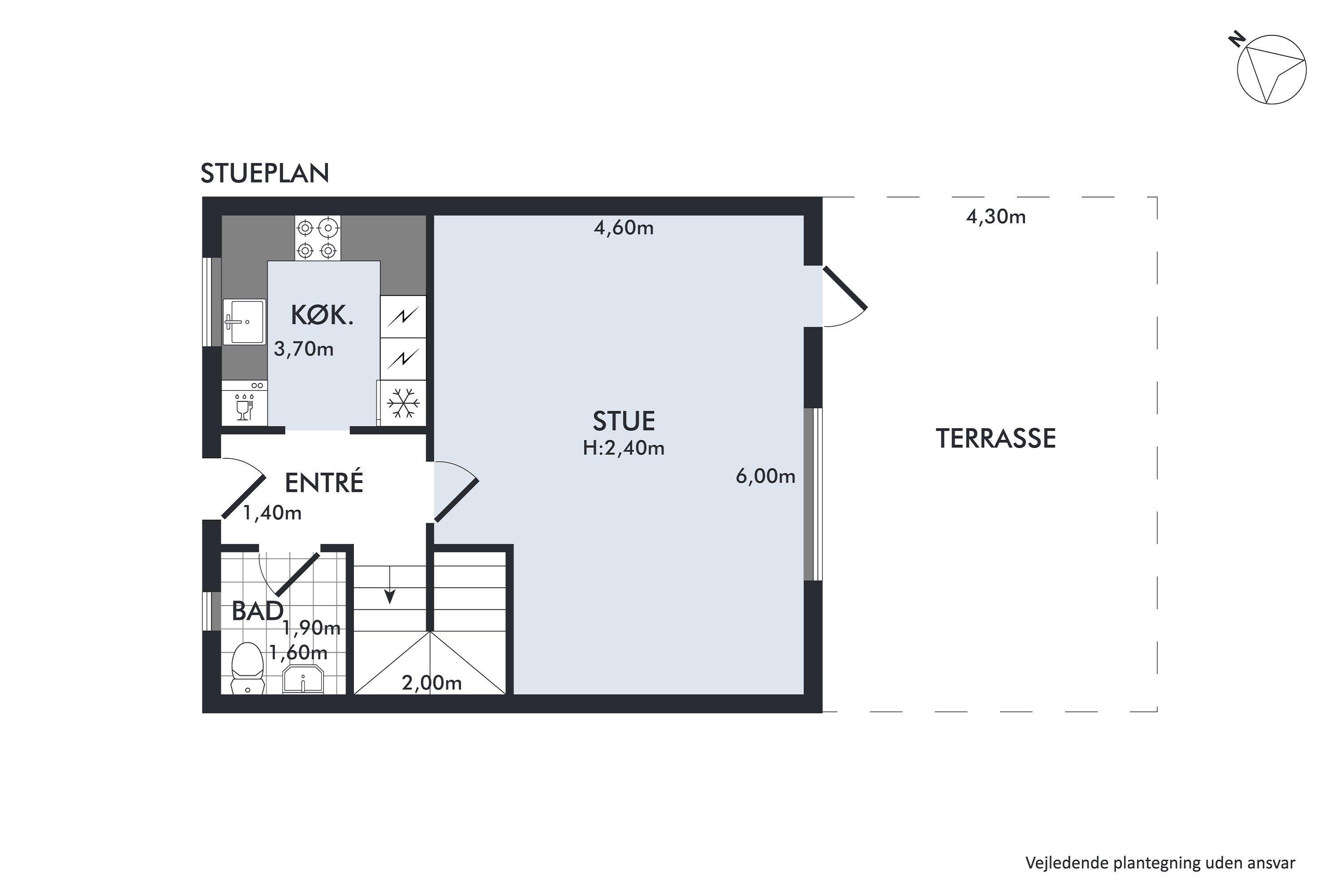 Plantegninger billede af Ålekistevej 232D, 2720 Vanløse