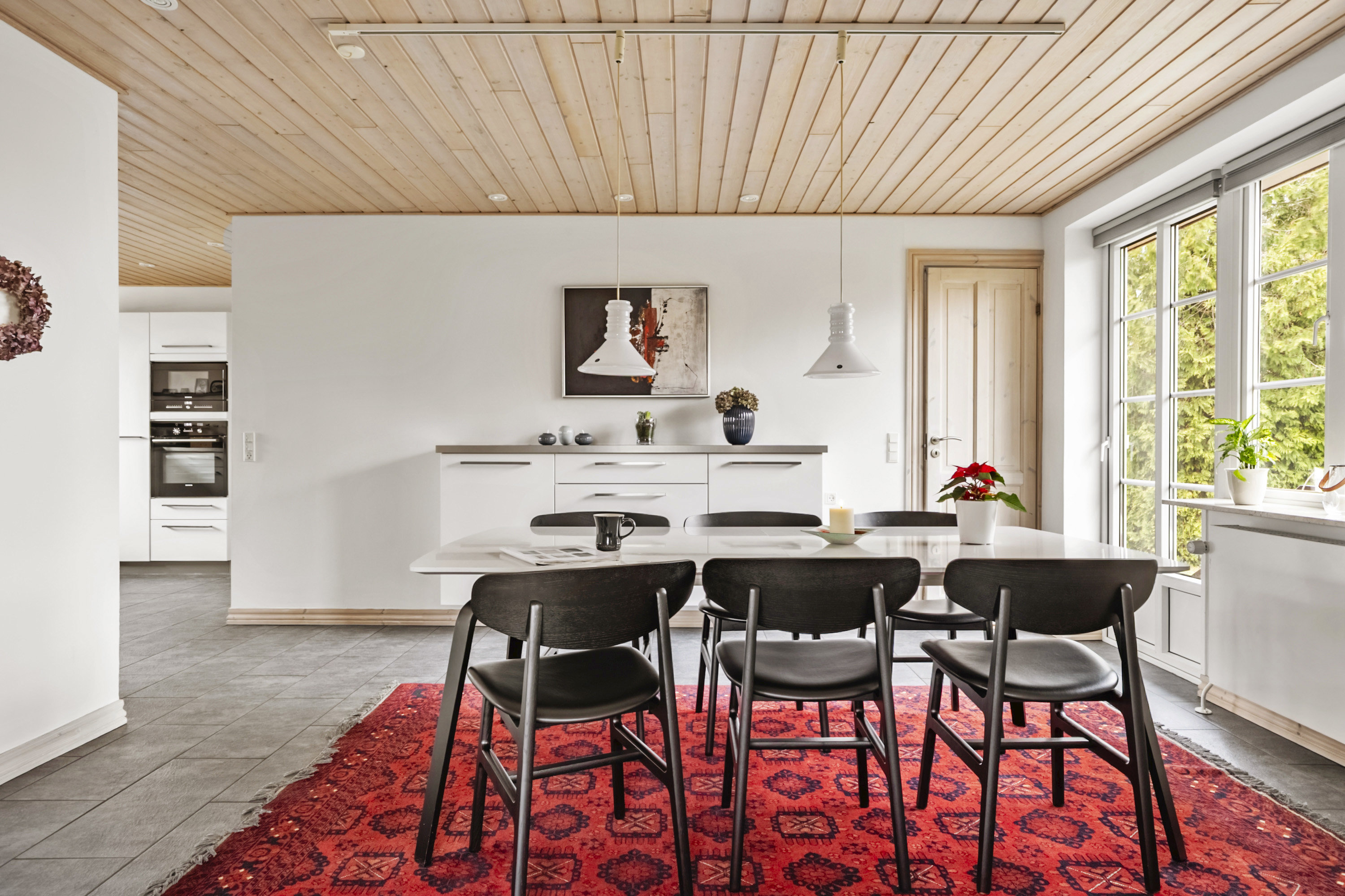 Fremhævet spisestue billede i fuldskærmstilstand. Billede af Kirkeforte 8, Hammelev, 6500 Vojens