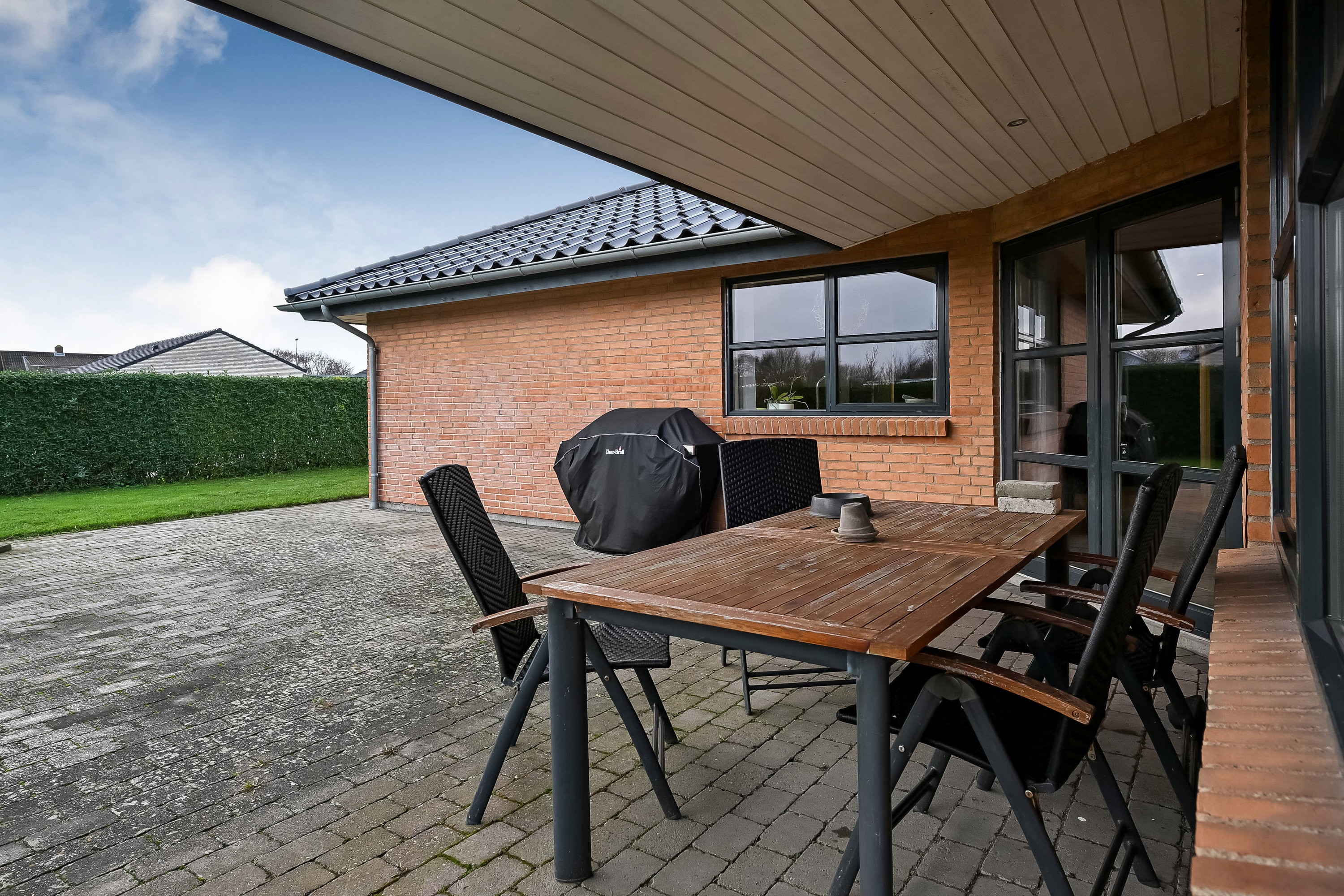 Fremhævet terrasse billede i fuldskærmstilstand. Billede af Strandbjerggårdparken 3, 7600 Struer