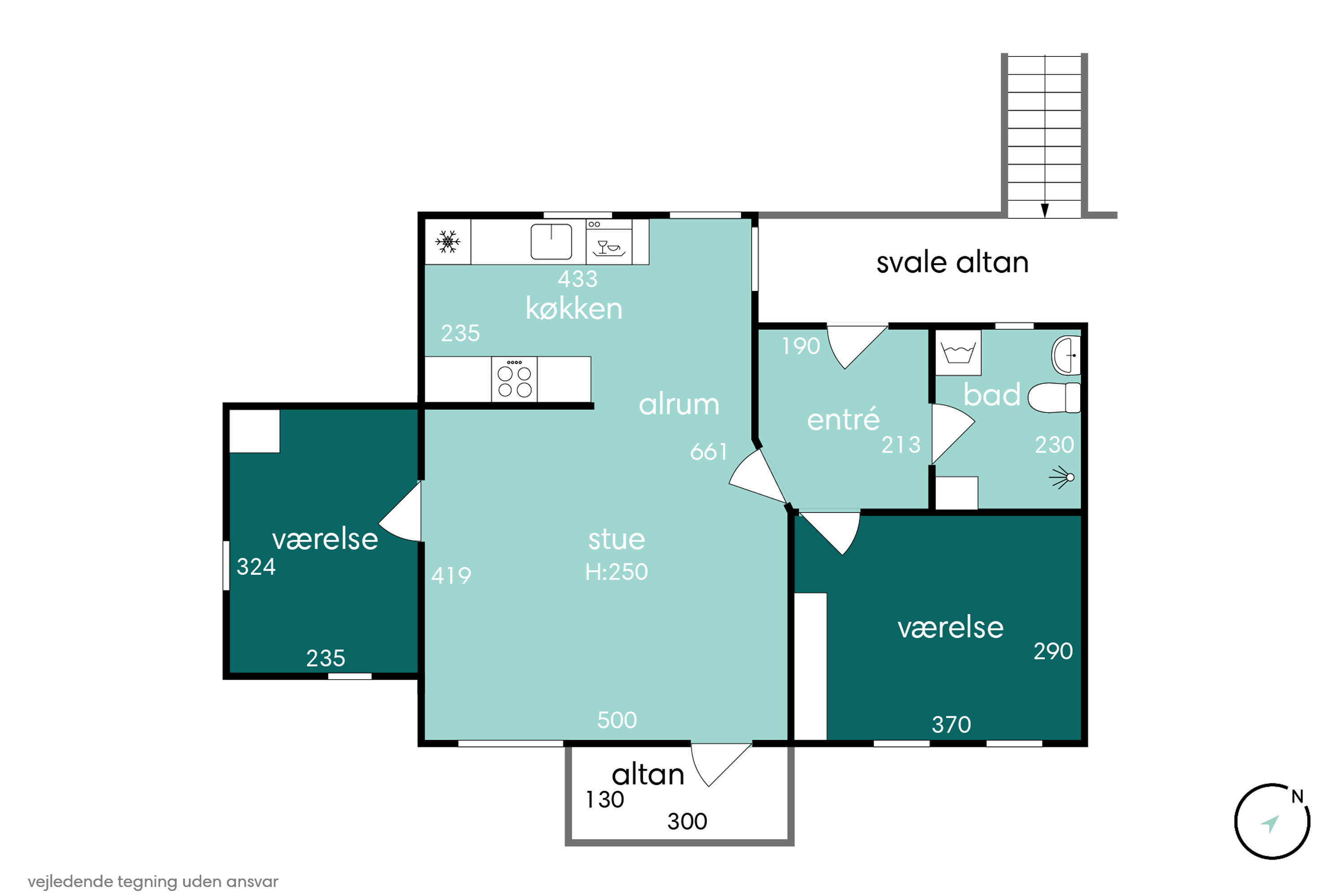 Plantegninger billede af Spangsbjerghaven 116, 1. th., 6700 Esbjerg