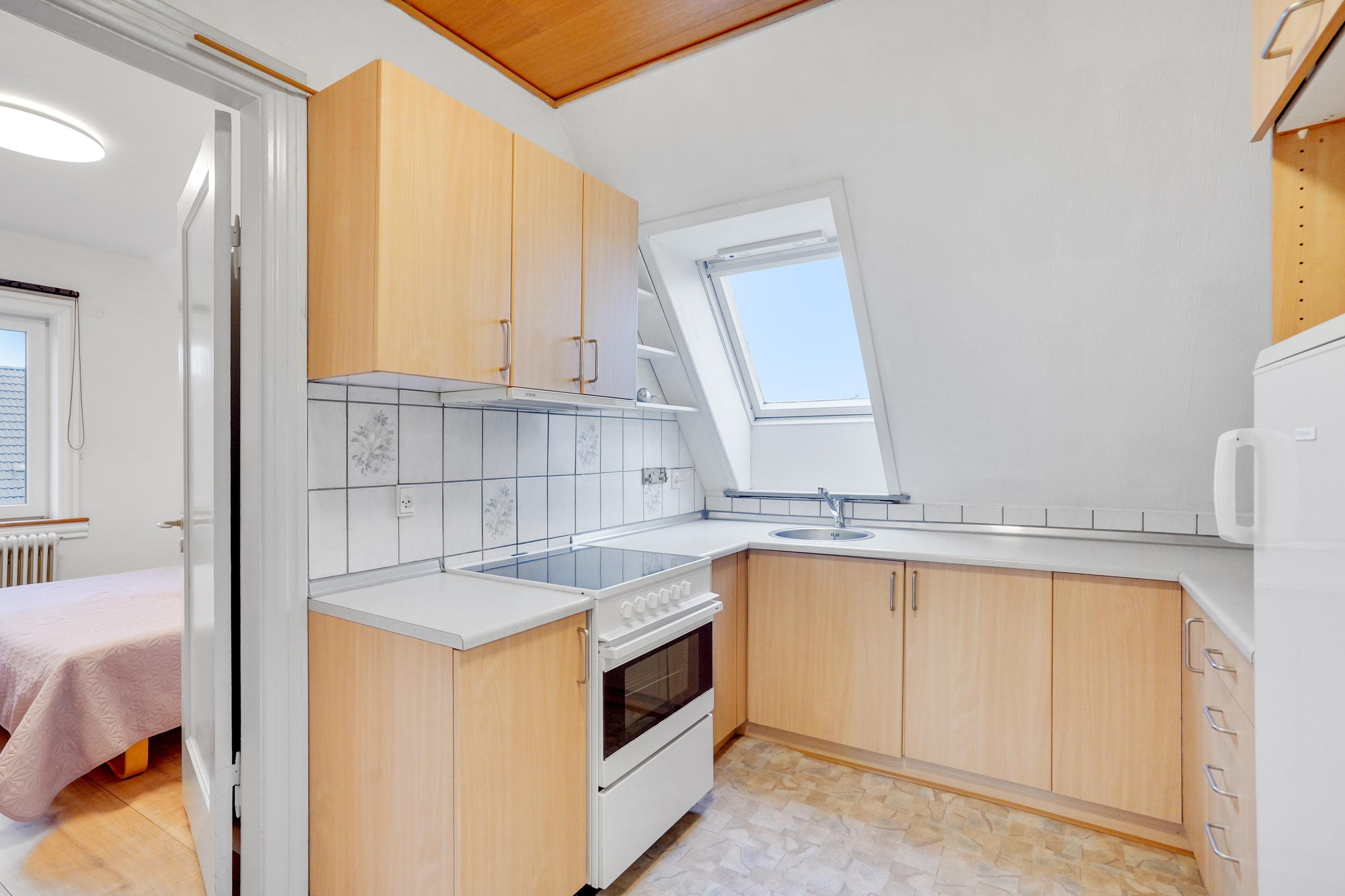 Fremhævet køkken billede i fuldskærmstilstand. Billede af Rosenvængets Alle 21, 9700 Brønderslev