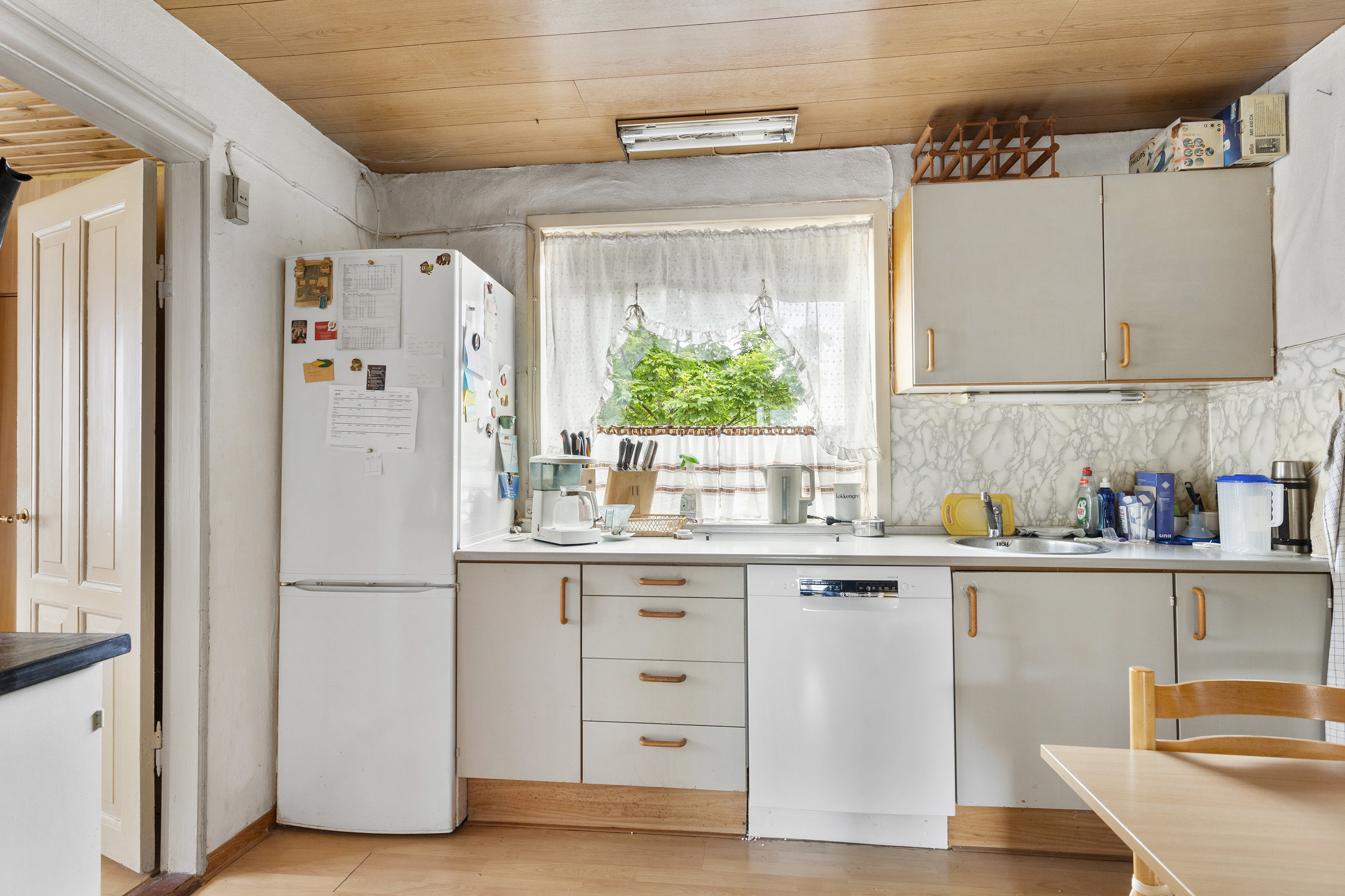 Fremhævet køkken billede i fuldskærmstilstand. Billede af Oddevej 44, Klim, 9690 Fjerritslev