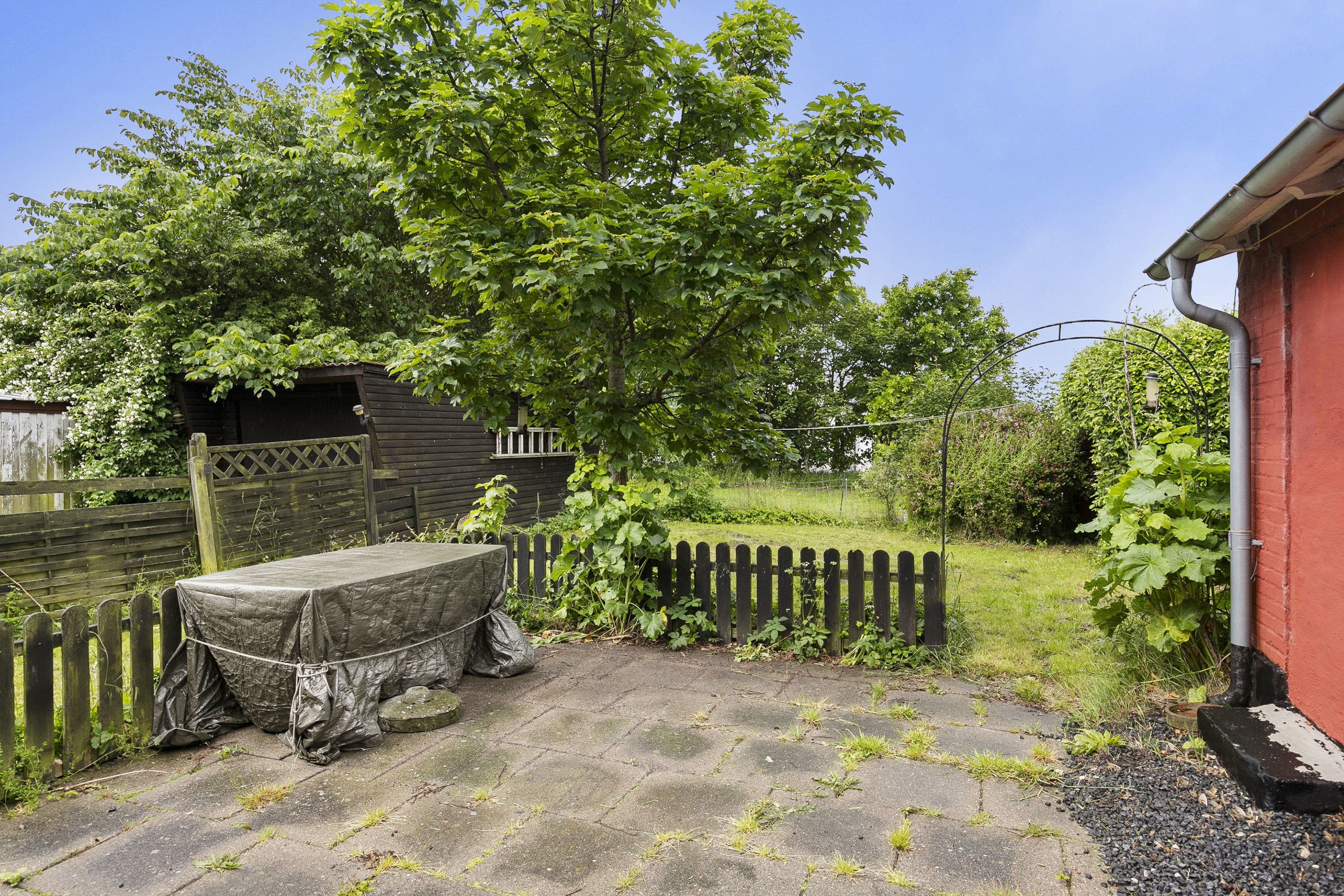 Fremhævet terrasse billede i fuldskærmstilstand. Billede af Oddevej 44, Klim, 9690 Fjerritslev