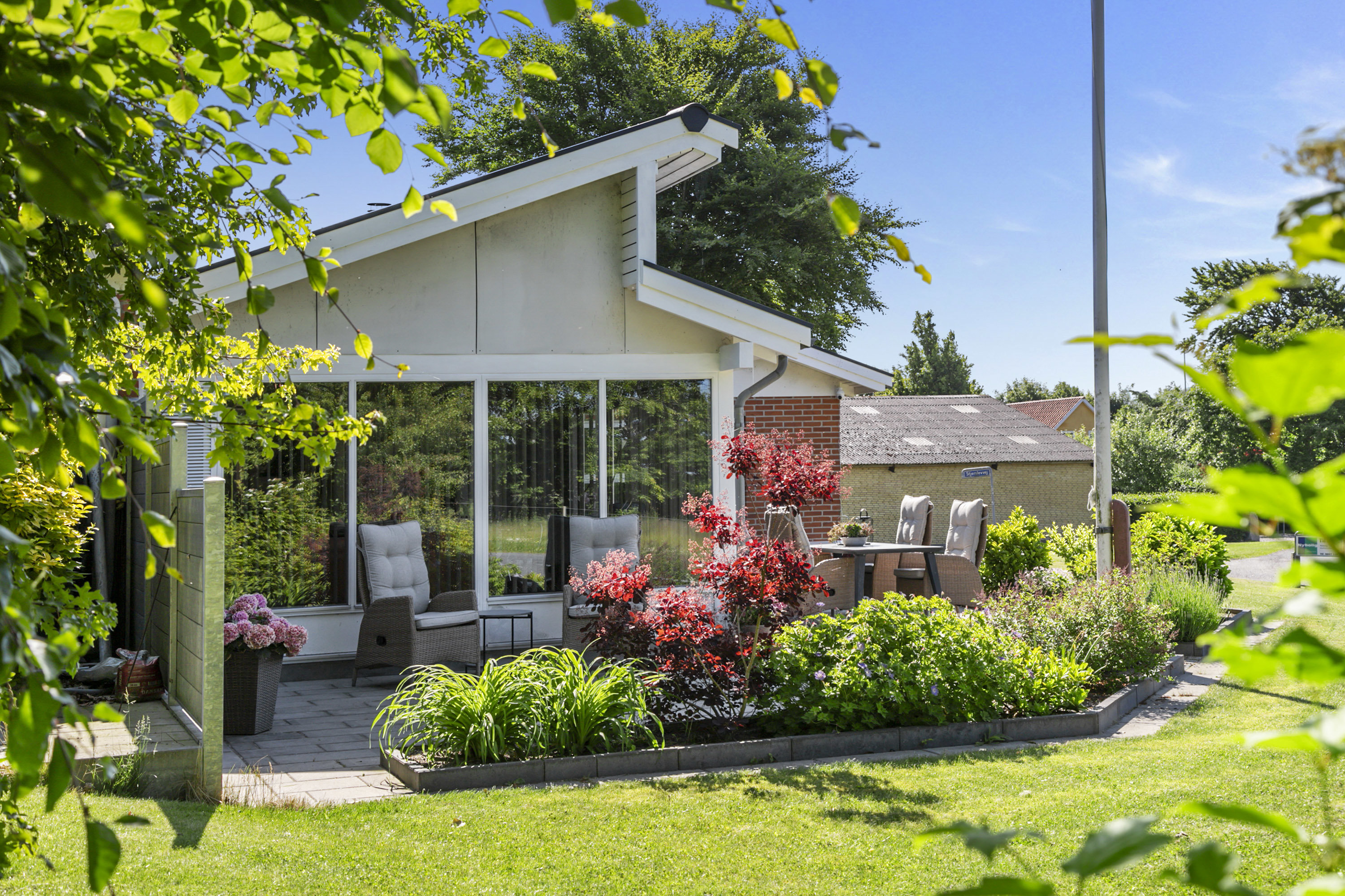 Fremhævet terrasse billede i fuldskærmstilstand. Billede af Gøttrupvej 349, Gøttrup, 9690 Fjerritslev