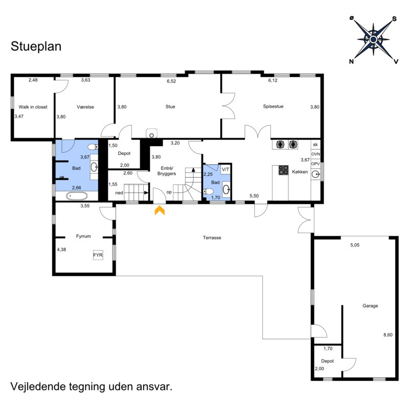 Plantegninger billede af Skagen Landevej 221, Bjergby, 9800 Hjørring