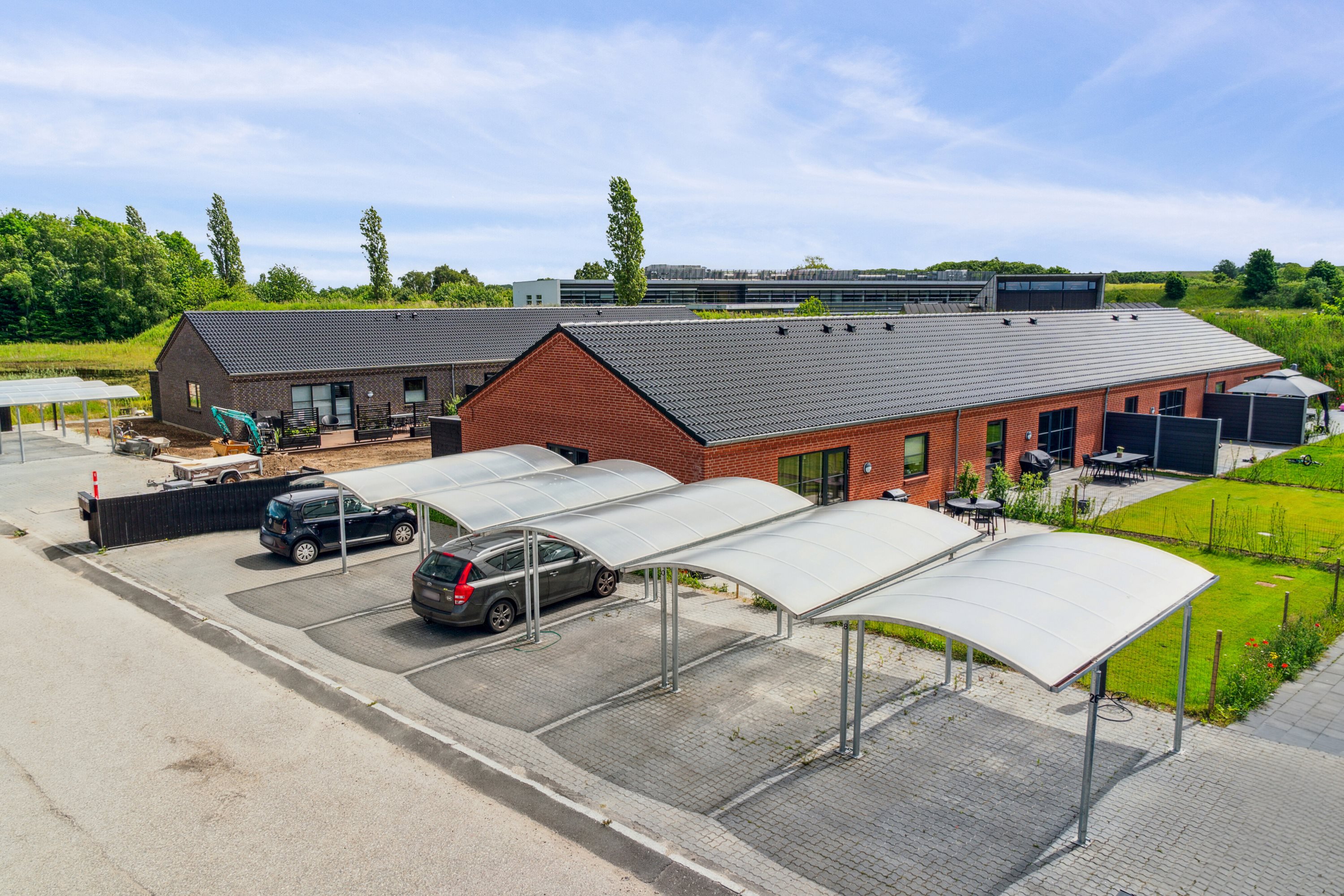 Fremhævet set fra vejen billede i fuldskærmstilstand. Billede af Lysningen 30, Skovsø, 4200 Slagelse