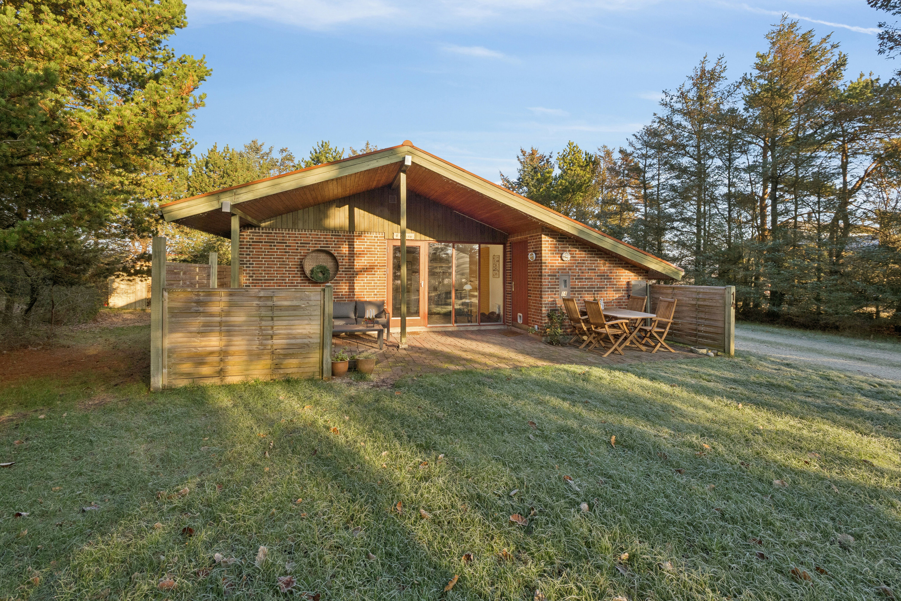 Fremhævet set fra haven billede i fuldskærmstilstand. Billede af Sulevej 14, Helligsø, 7760 Hurup Thy