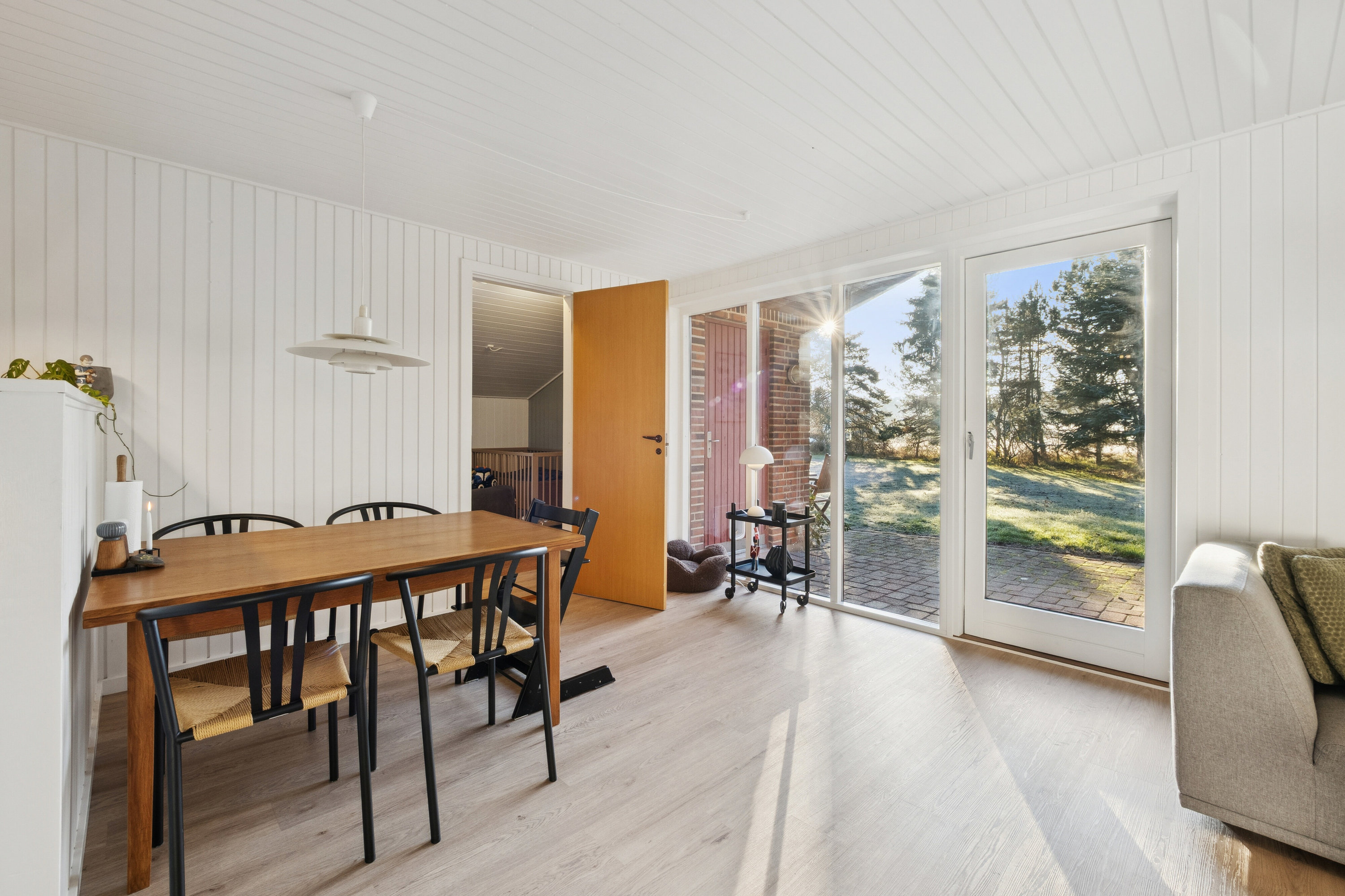 Fremhævet spisestue billede i fuldskærmstilstand. Billede af Sulevej 14, Helligsø, 7760 Hurup Thy