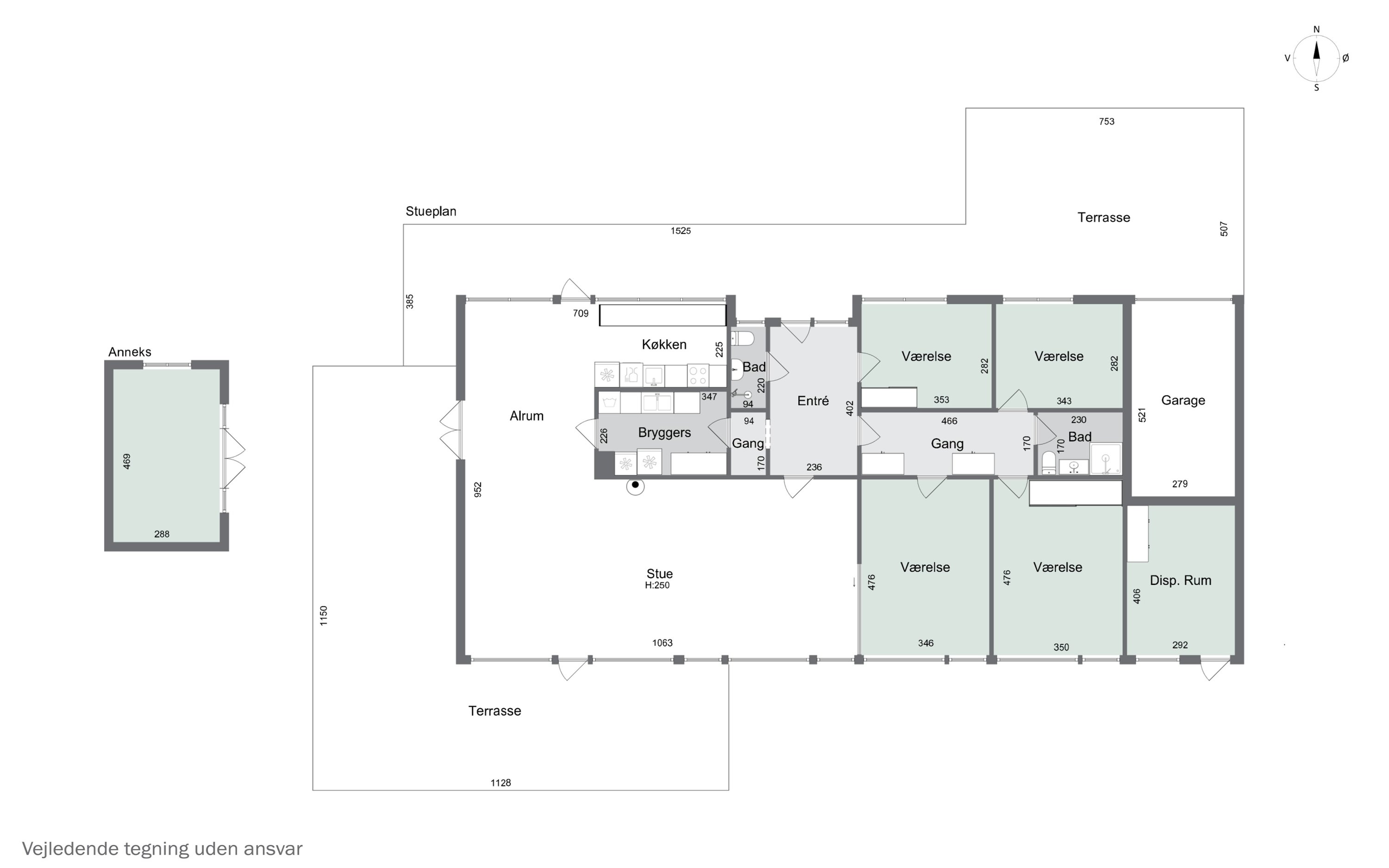 Plantegninger billede af Langs Hegnet 13, 2800 Kongens Lyngby