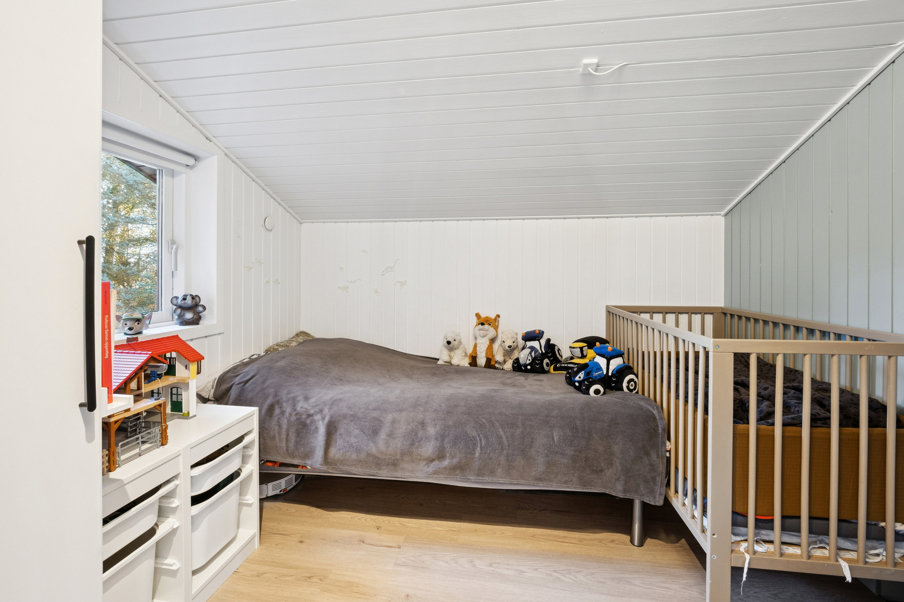 Fremhævet soveværelse billede i fuldskærmstilstand. Billede af Sulevej 14, Helligsø, 7760 Hurup Thy