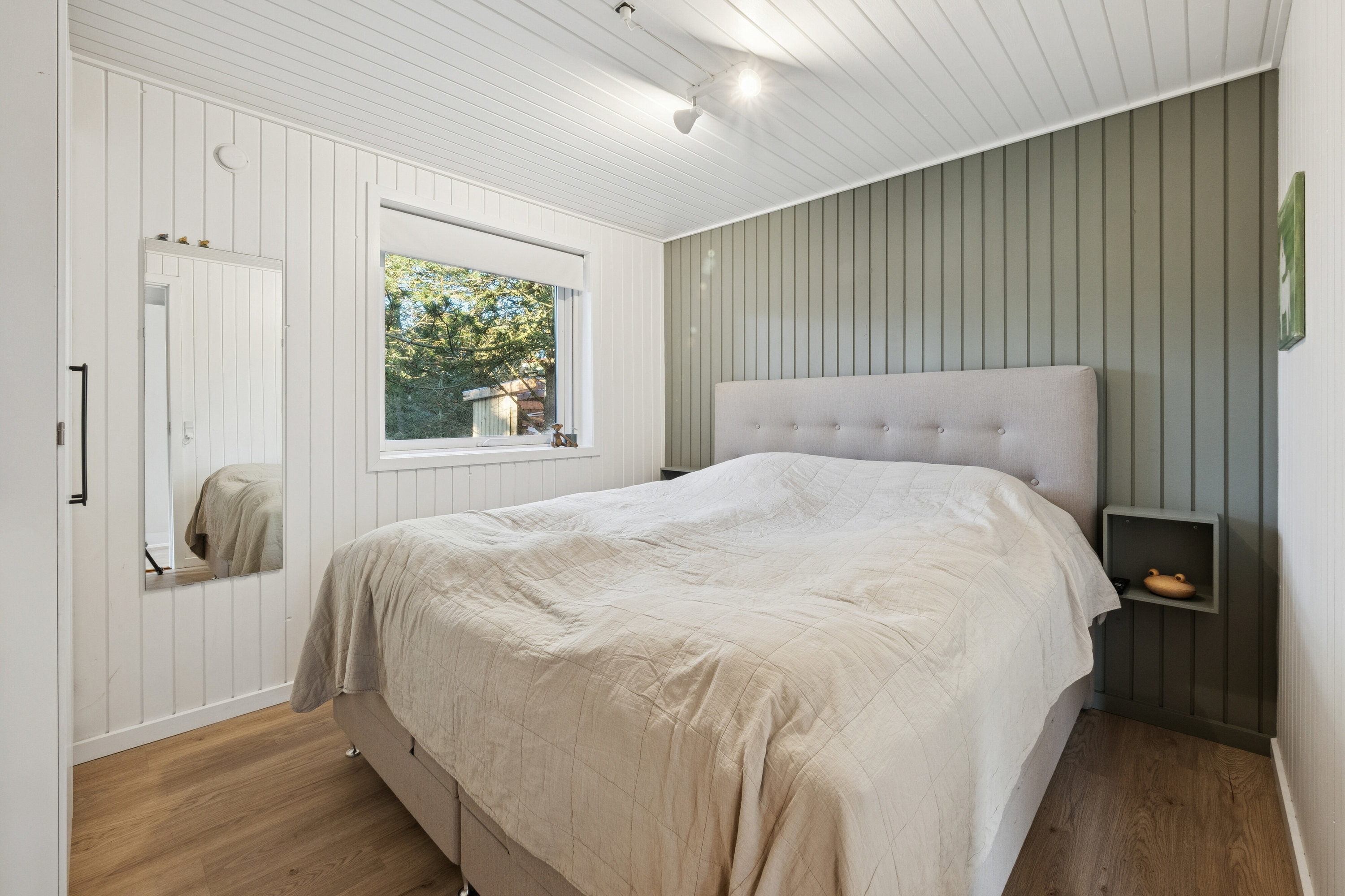 Fremhævet soveværelse billede i fuldskærmstilstand. Billede af Sulevej 14, Helligsø, 7760 Hurup Thy