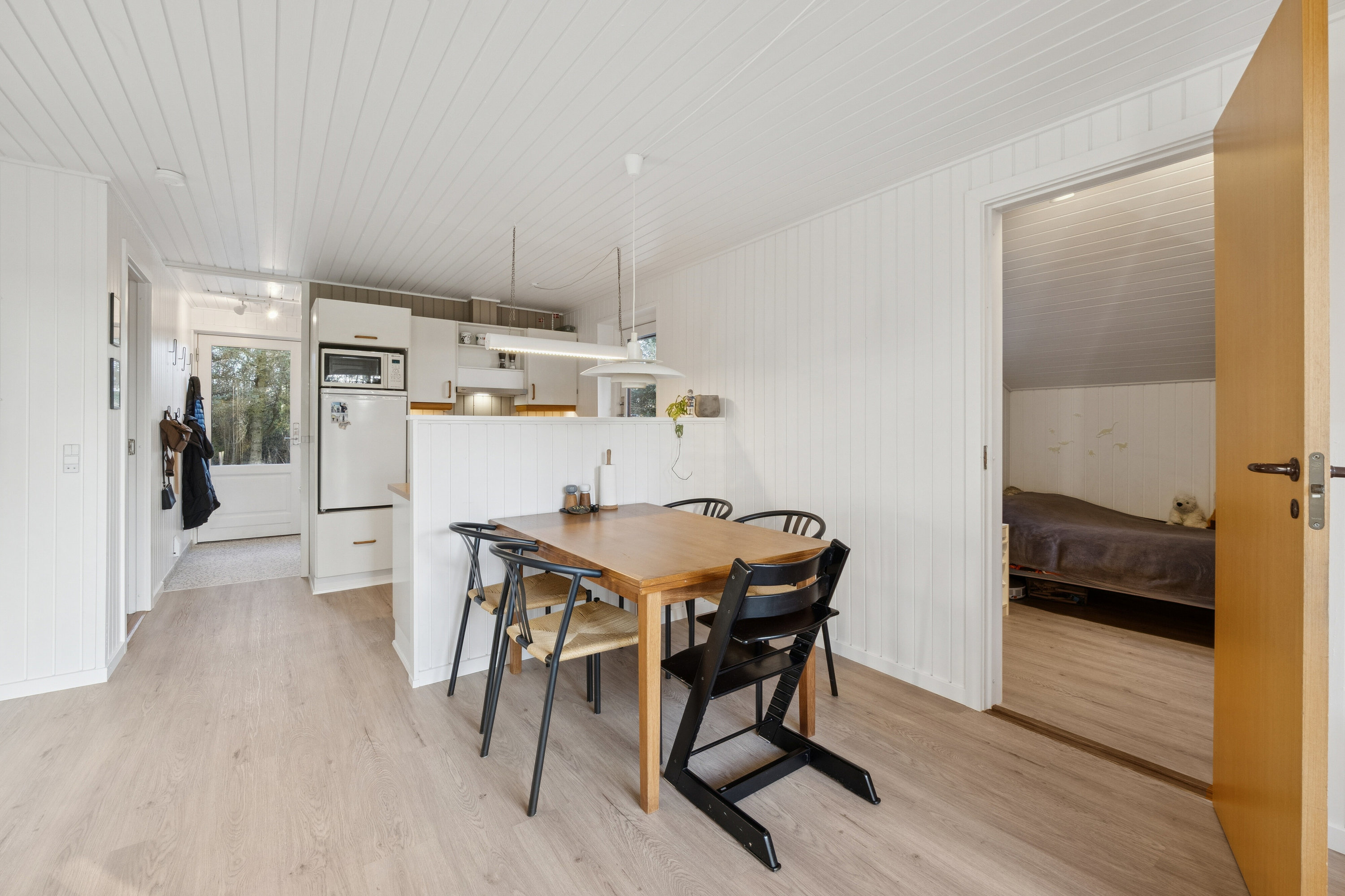 Fremhævet spisestue billede i fuldskærmstilstand. Billede af Sulevej 14, Helligsø, 7760 Hurup Thy