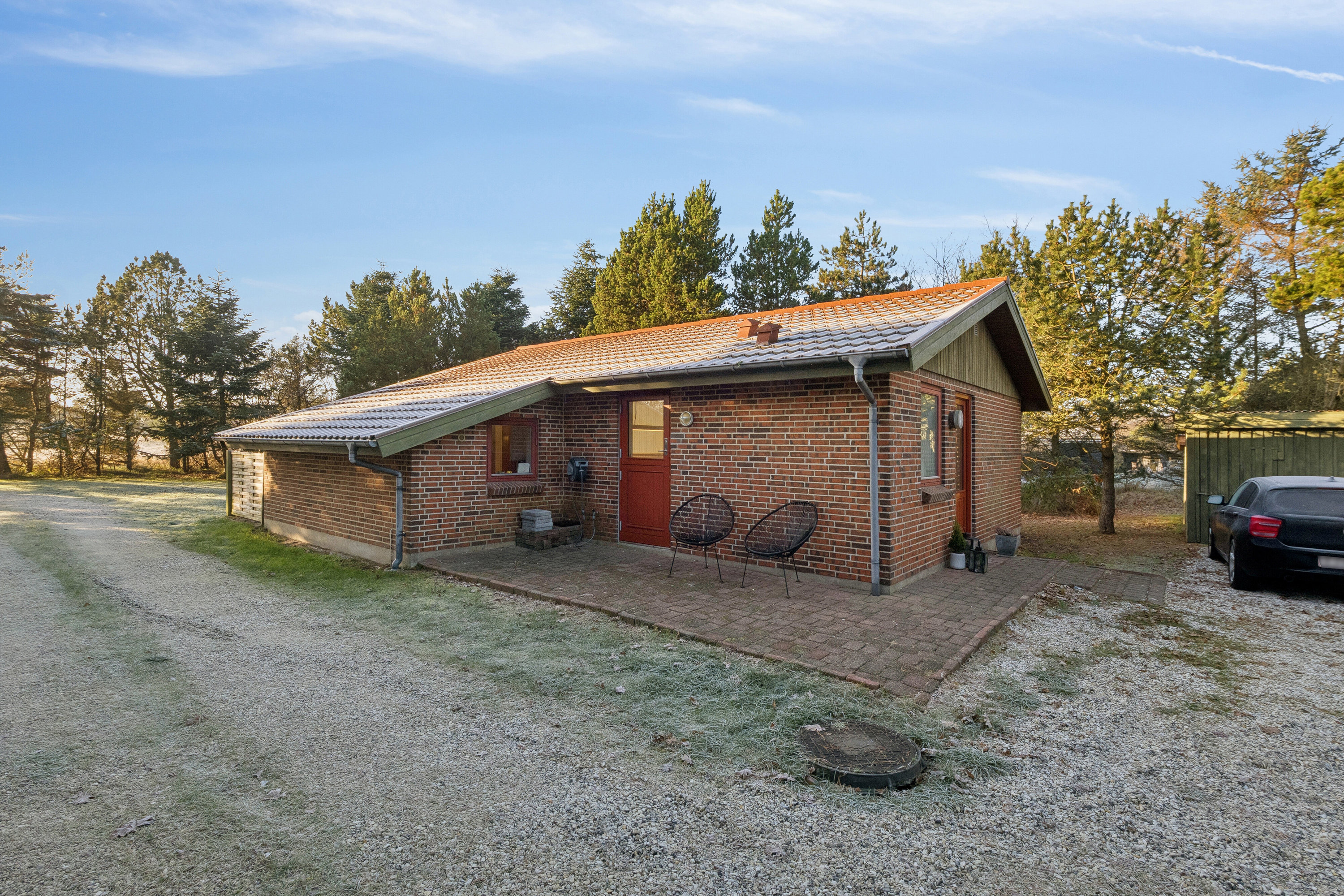 Fremhævet set fra vejen billede i fuldskærmstilstand. Billede af Sulevej 14, Helligsø, 7760 Hurup Thy