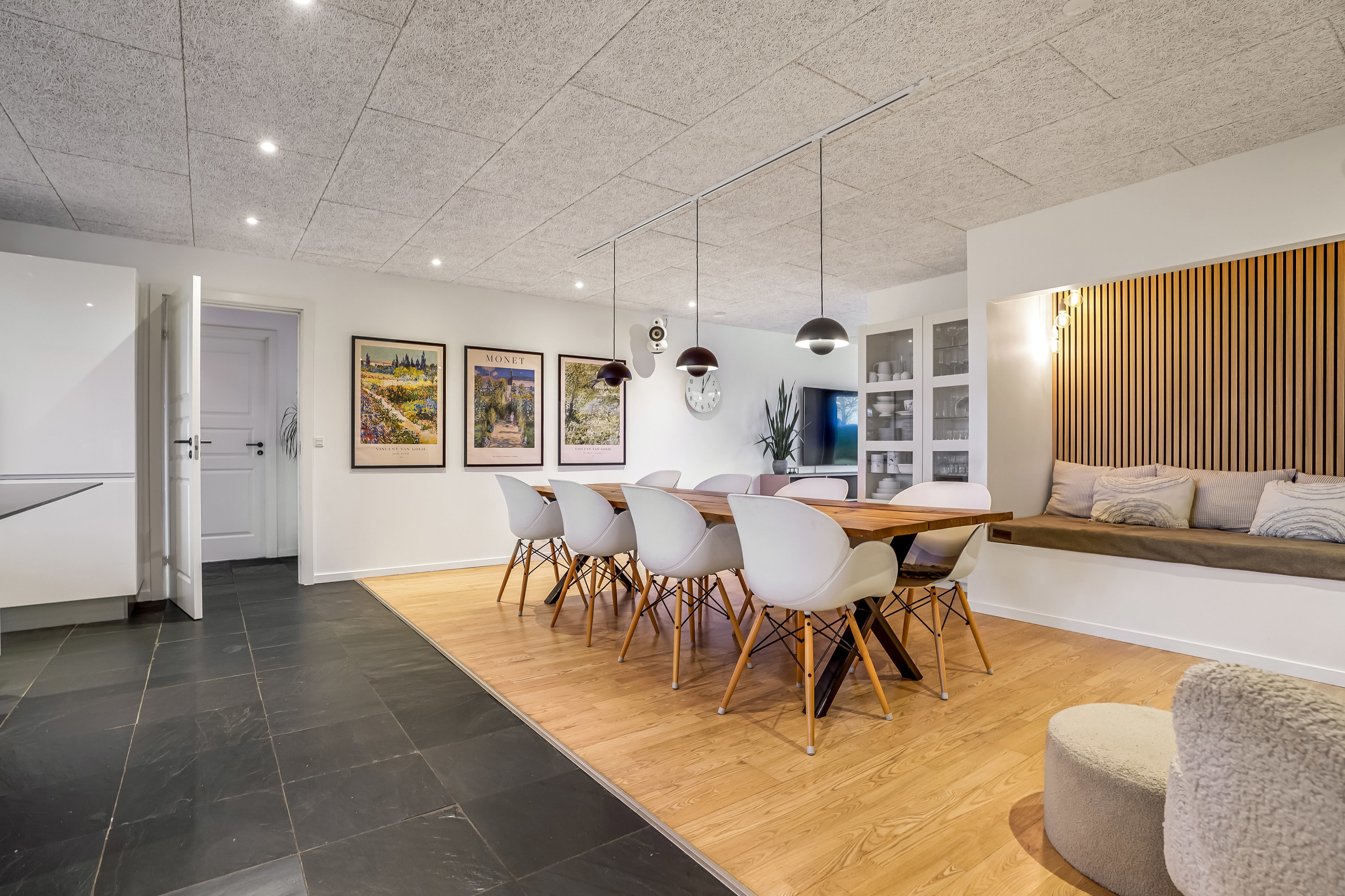 Fremhævet stue billede i fuldskærmstilstand. Billede af Tribinivej 17, 6623 Vorbasse