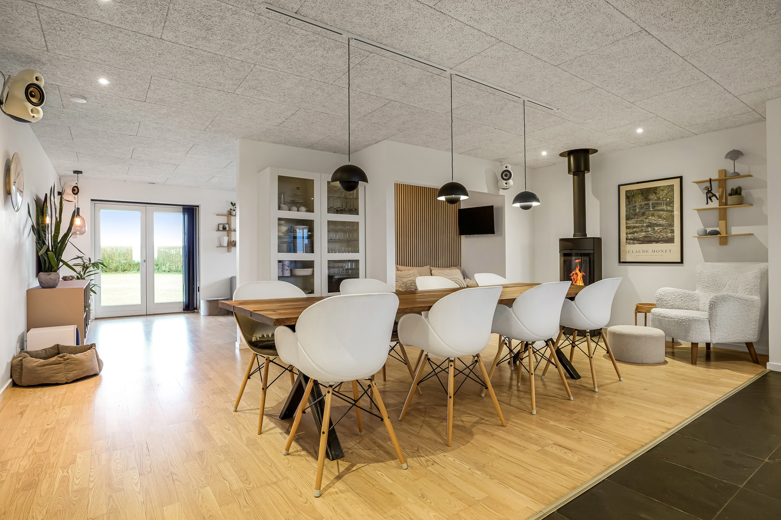 Fremhævet stue billede i fuldskærmstilstand. Billede af Tribinivej 17, 6623 Vorbasse