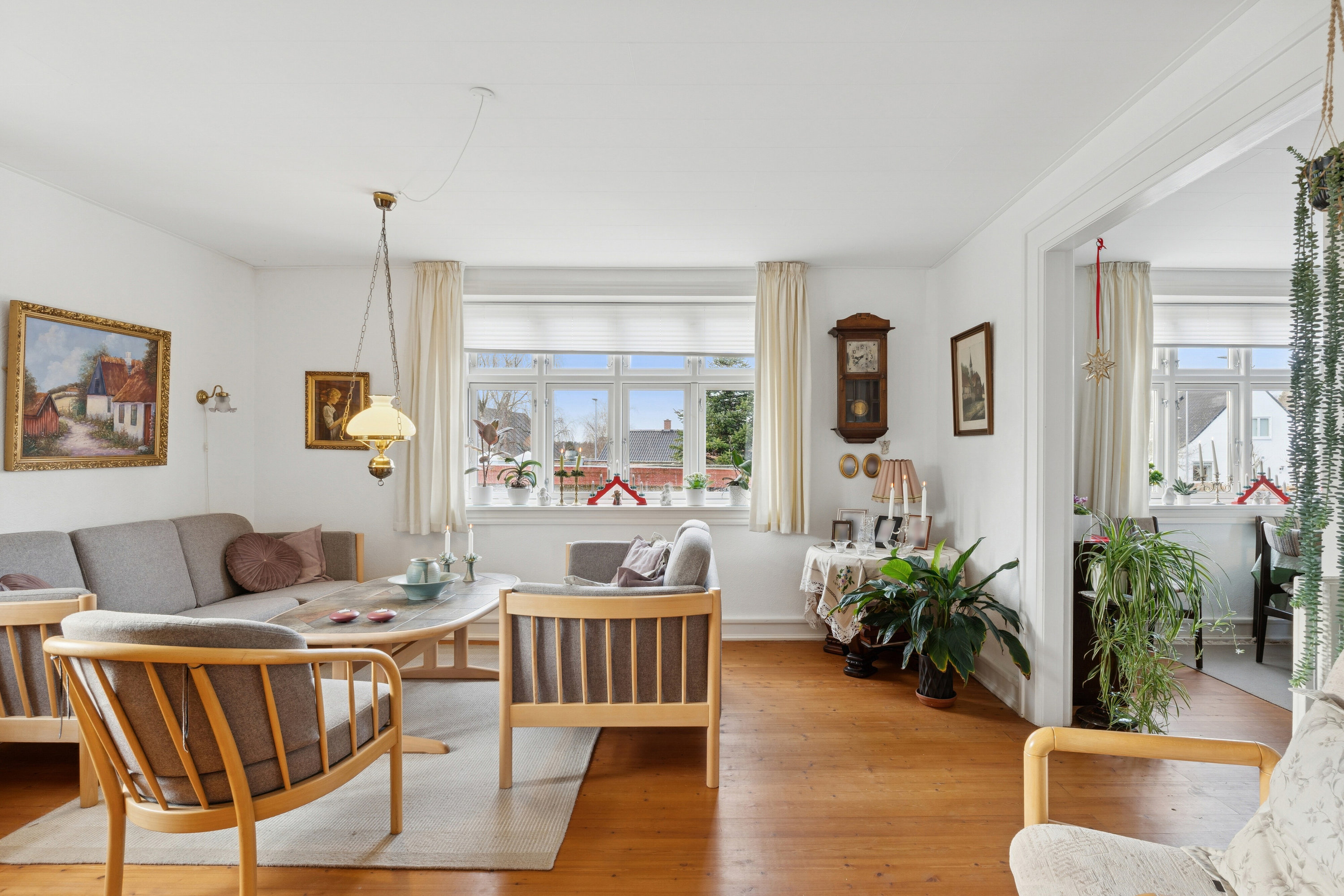 Fremhævet stue billede i fuldskærmstilstand. Billede af Norgesgade 3, 9870 Sindal