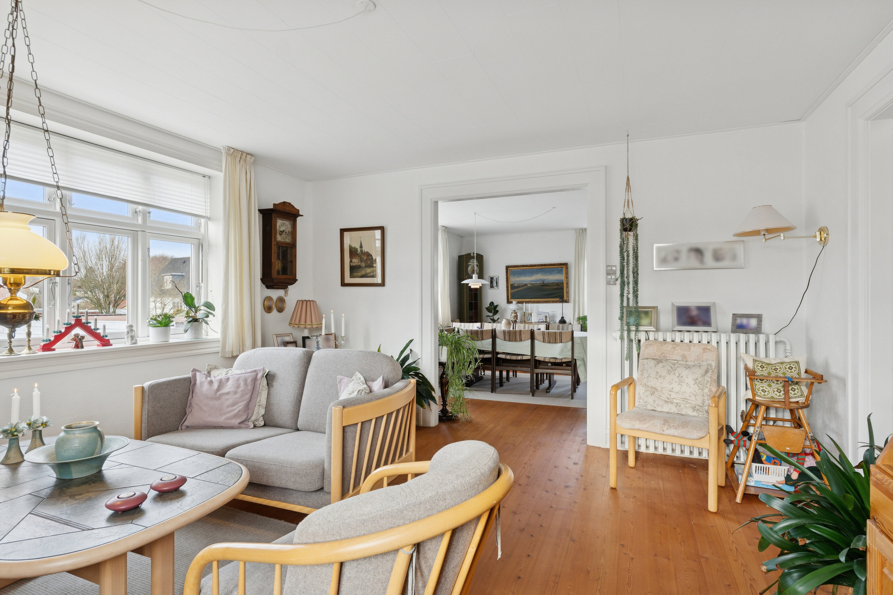 Fremhævet stue billede i fuldskærmstilstand. Billede af Norgesgade 3, 9870 Sindal