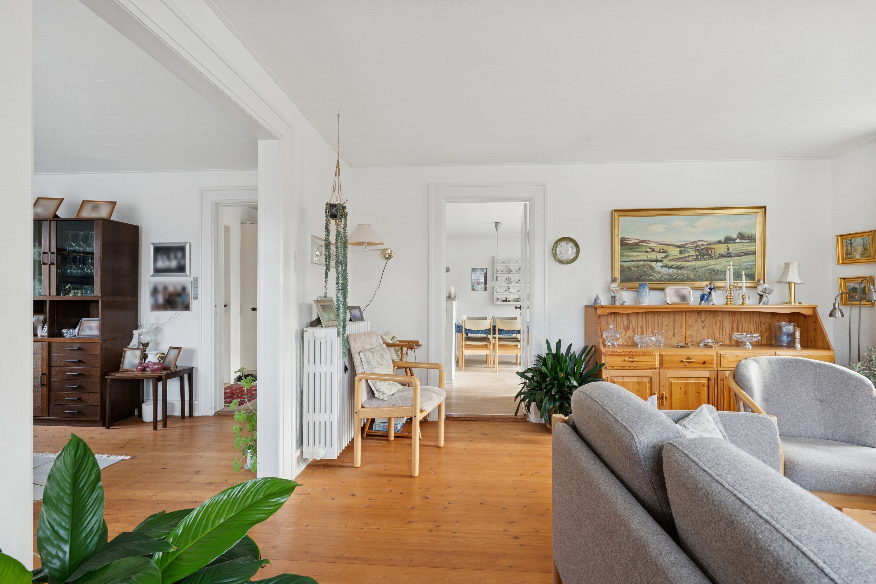 Fremhævet stue billede i fuldskærmstilstand. Billede af Norgesgade 3, 9870 Sindal