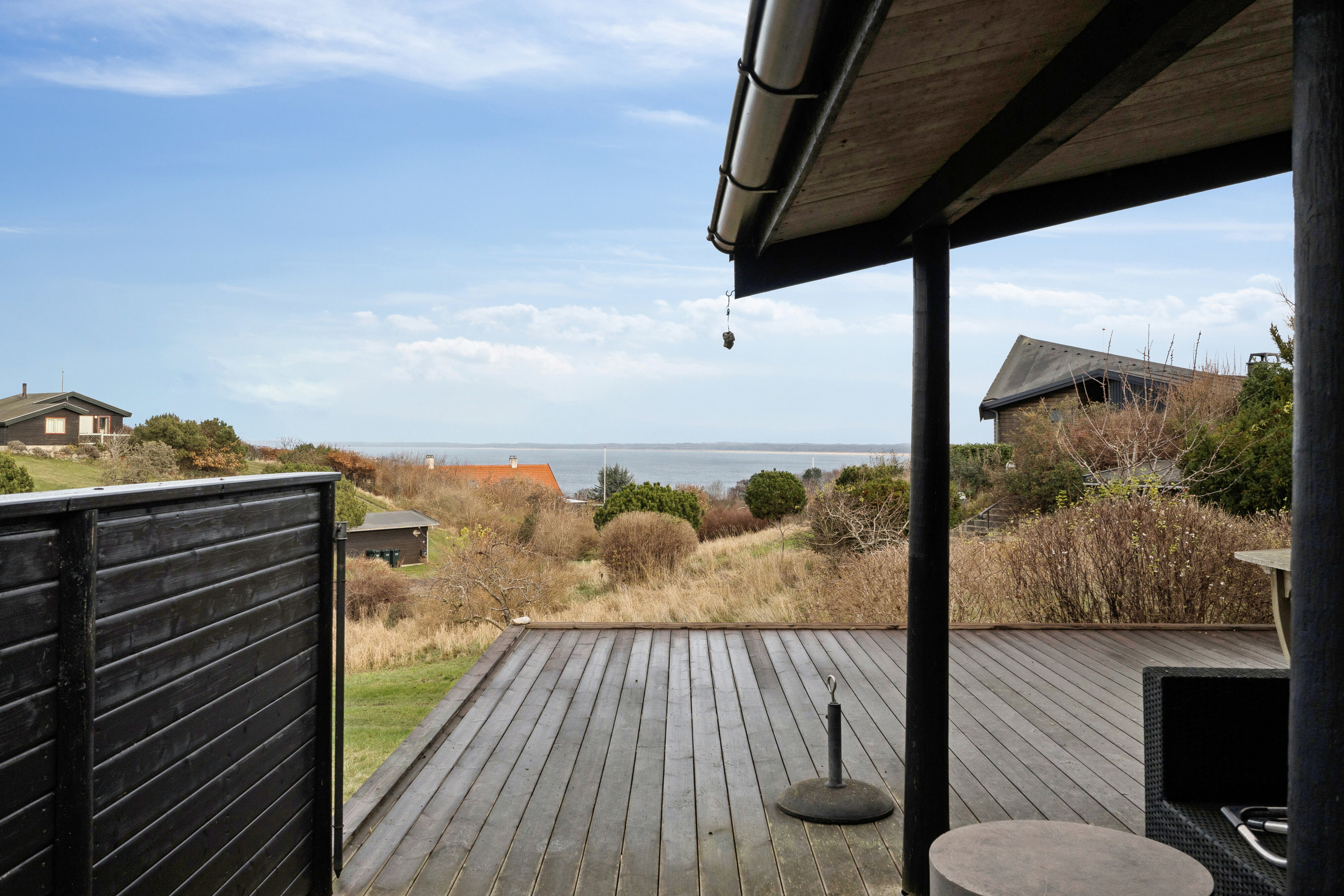 Fremhævet overdækket terrasse billede i fuldskærmstilstand. Billede af Grusbakken 8, Veddinge Bk, 4550 Asnæs