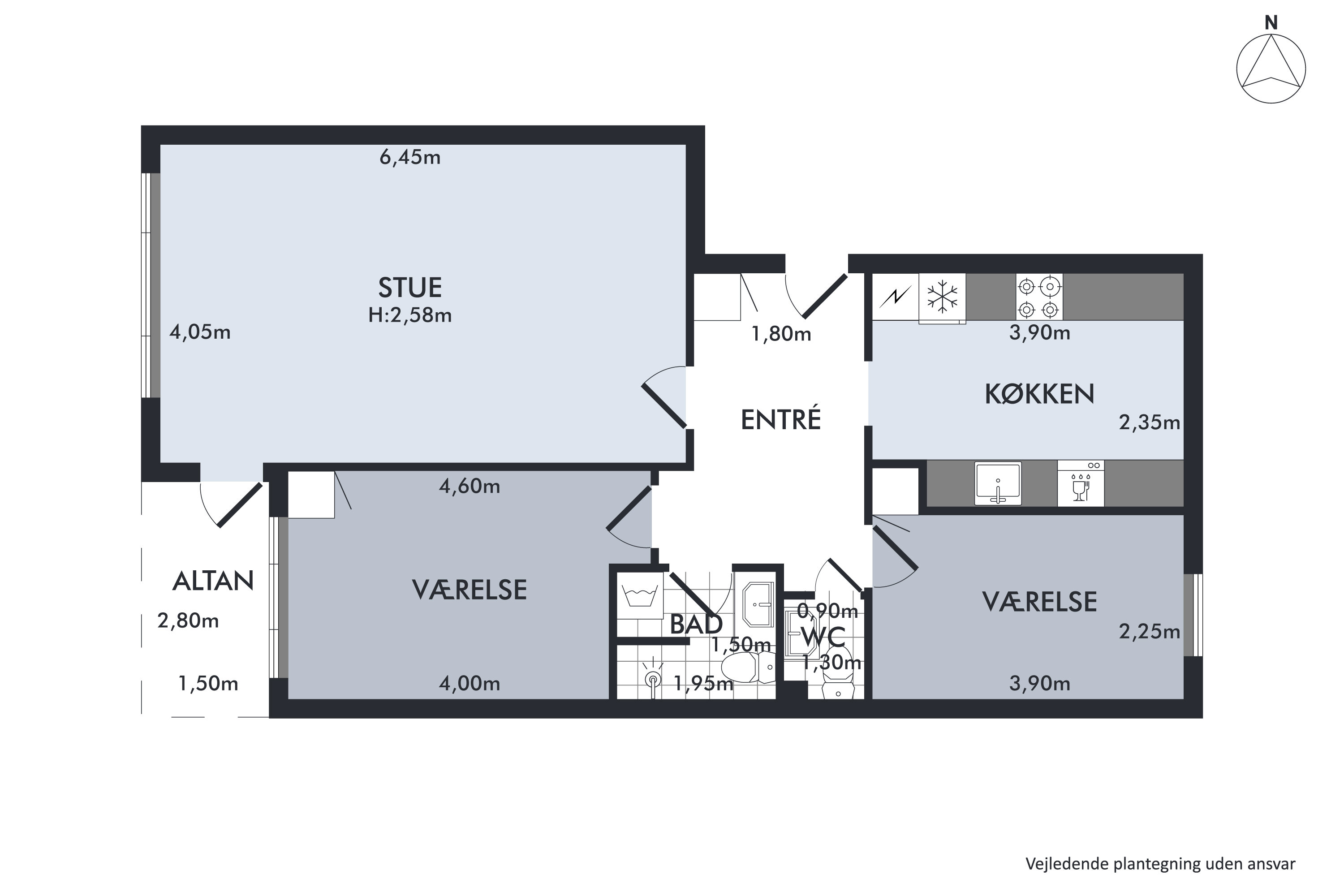 Plantegninger billede af Engboulevarden 51, 3. tv., 8960 Randers SØ