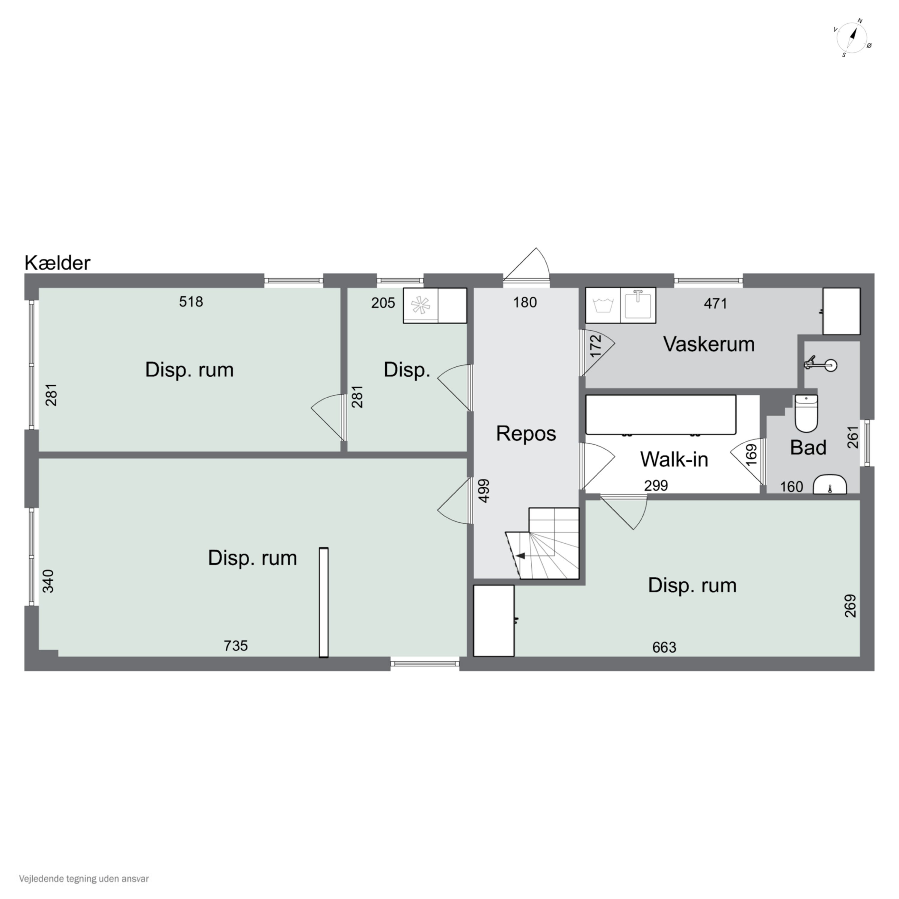 Plantegninger billede af Nordlundsvej 7, 2650 Hvidovre