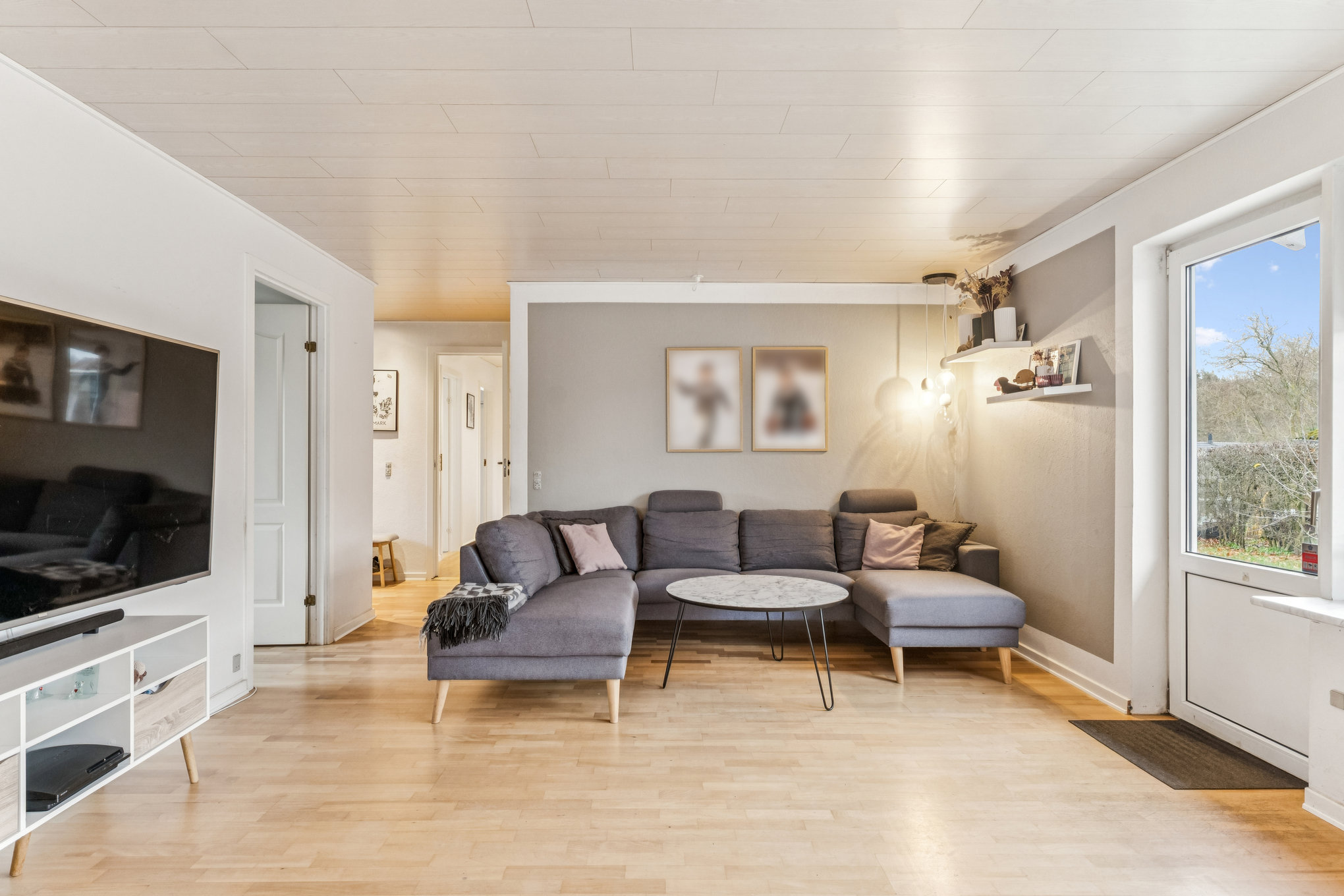 Fremhævet stue billede i fuldskærmstilstand. Billede af Poppelvej 8, Randers By, 8930 Randers NØ