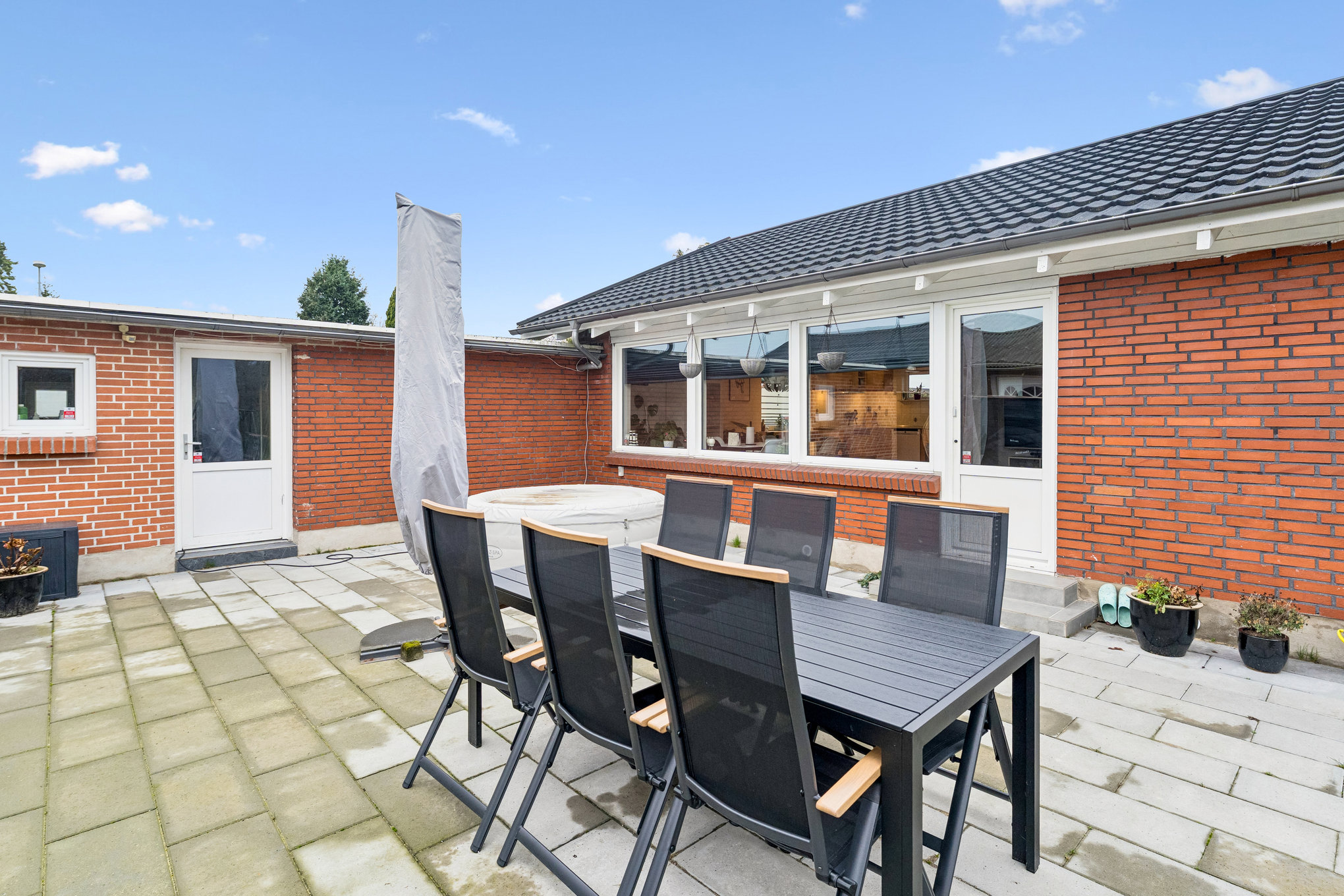 Fremhævet terrasse billede i fuldskærmstilstand. Billede af Poppelvej 8, Randers By, 8930 Randers NØ