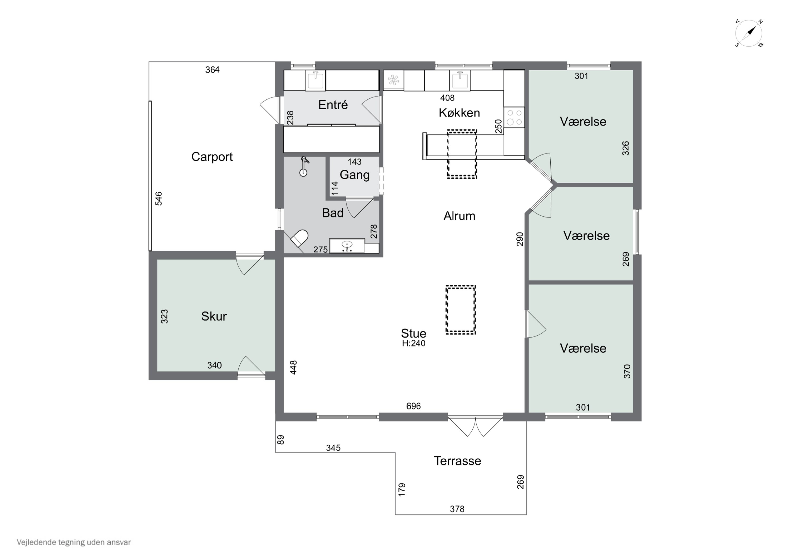Plantegninger billede af Troelstrup Bygade 2E, 4690 Haslev