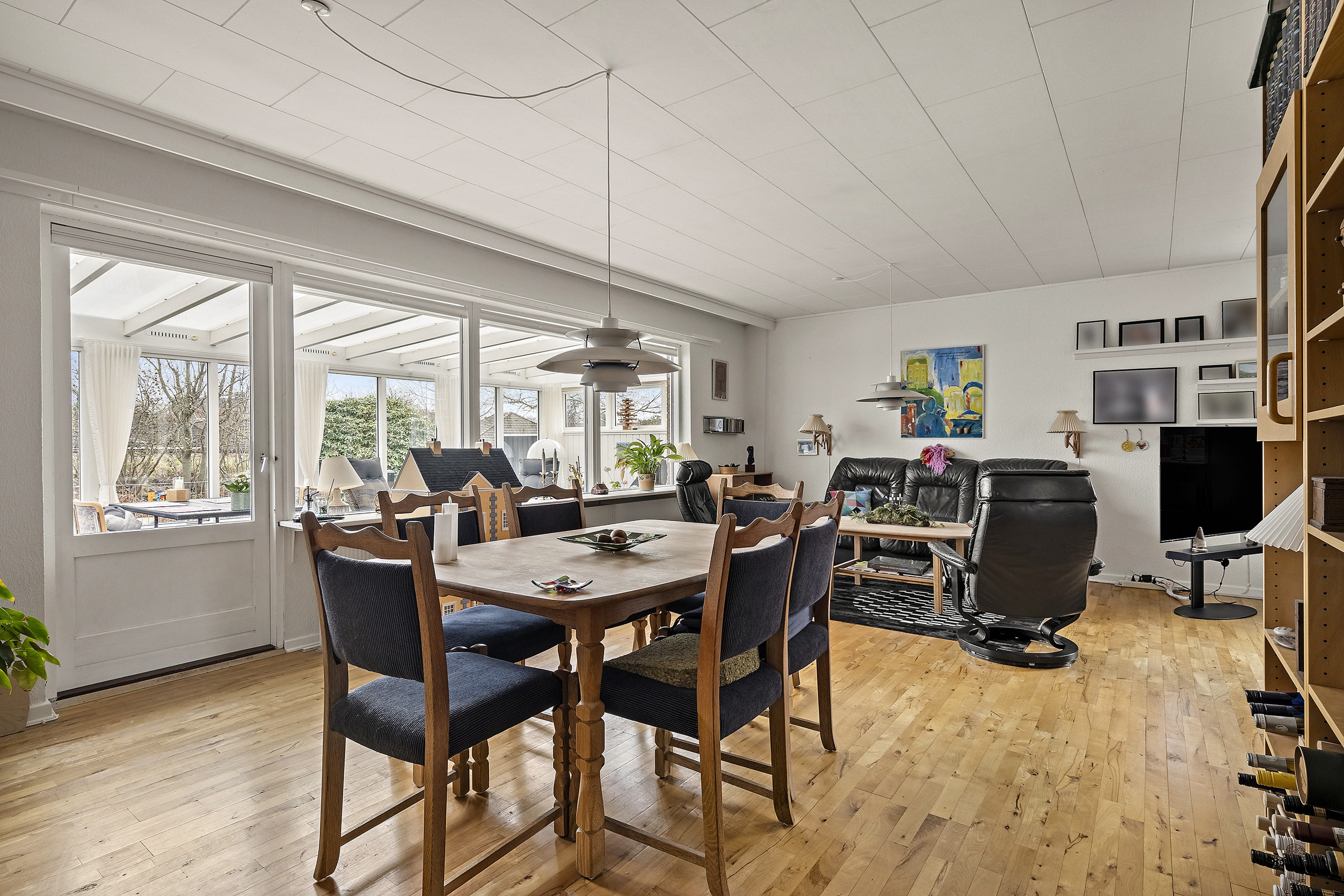 Fremhævet spisestue billede i fuldskærmstilstand. Billede af Stormgade 1B, 6800 Varde