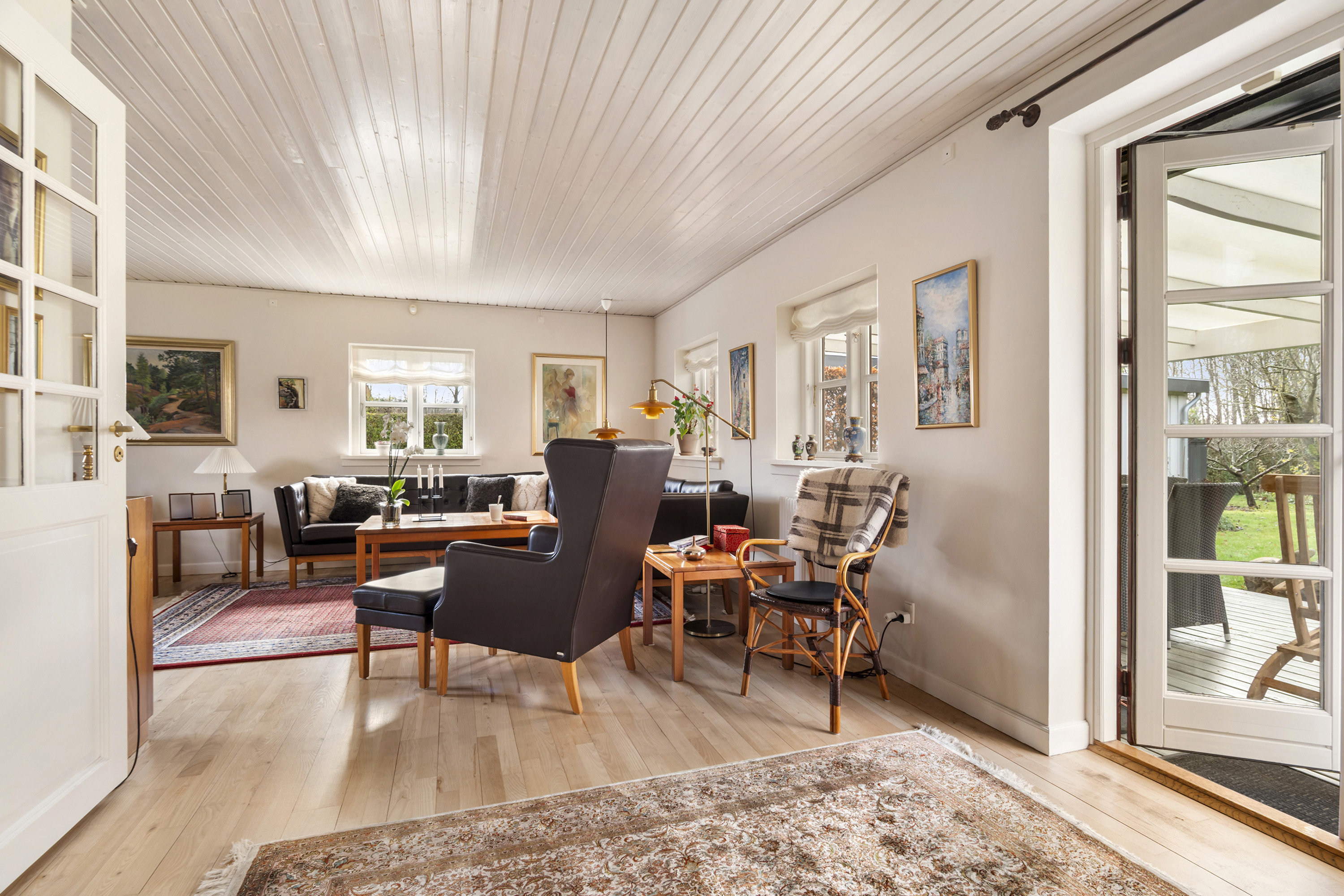 Fremhævet stue billede i fuldskærmstilstand. Billede af Engvej 9D, 2625 Vallensbæk