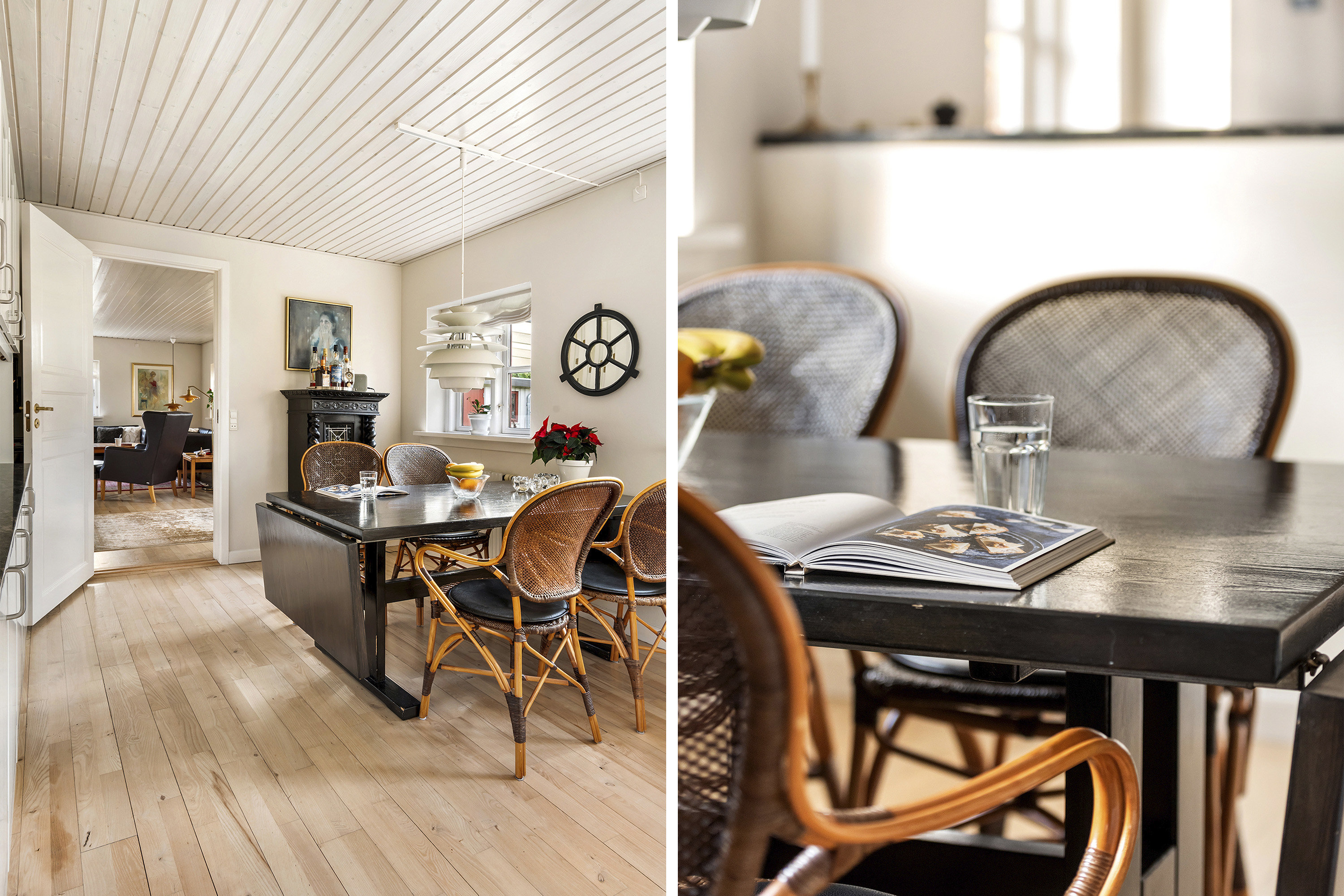 Fremhævet spisestue billede i fuldskærmstilstand. Billede af Engvej 9D, 2625 Vallensbæk