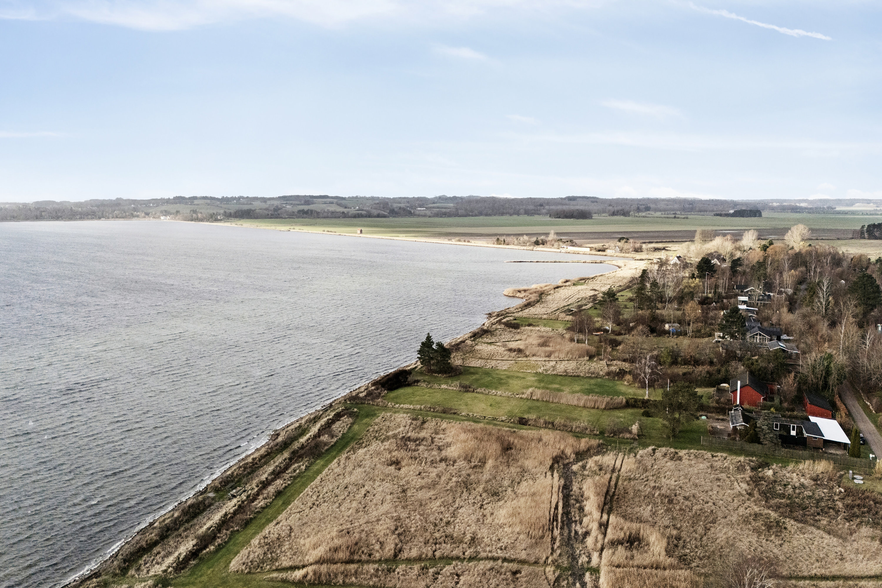 Miniaturebillede 2: luftfoto. Billede af Fyrrevang 13, Abildøre, 4560 Vig