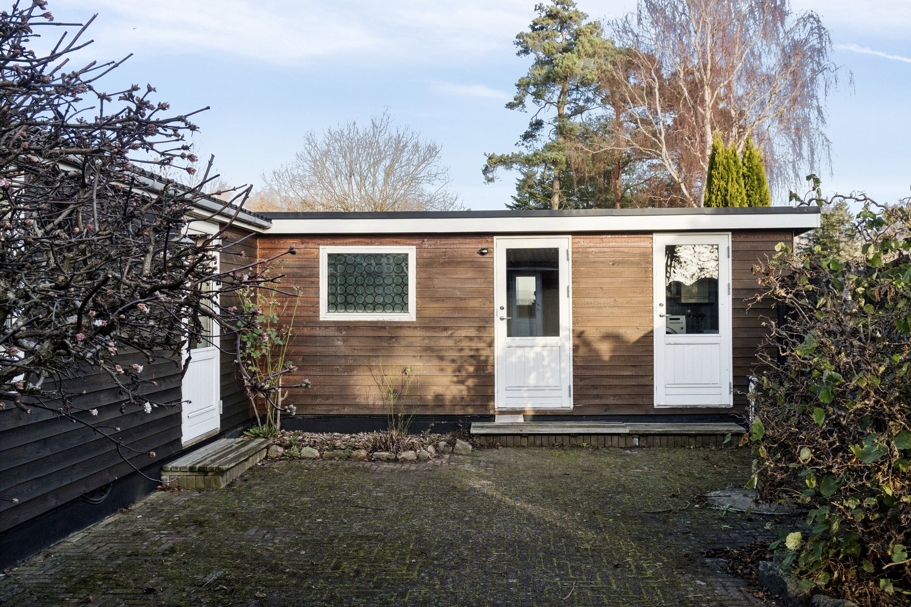 Fremhævet set fra vejen billede i fuldskærmstilstand. Billede af Fyrrevang 13, Abildøre, 4560 Vig