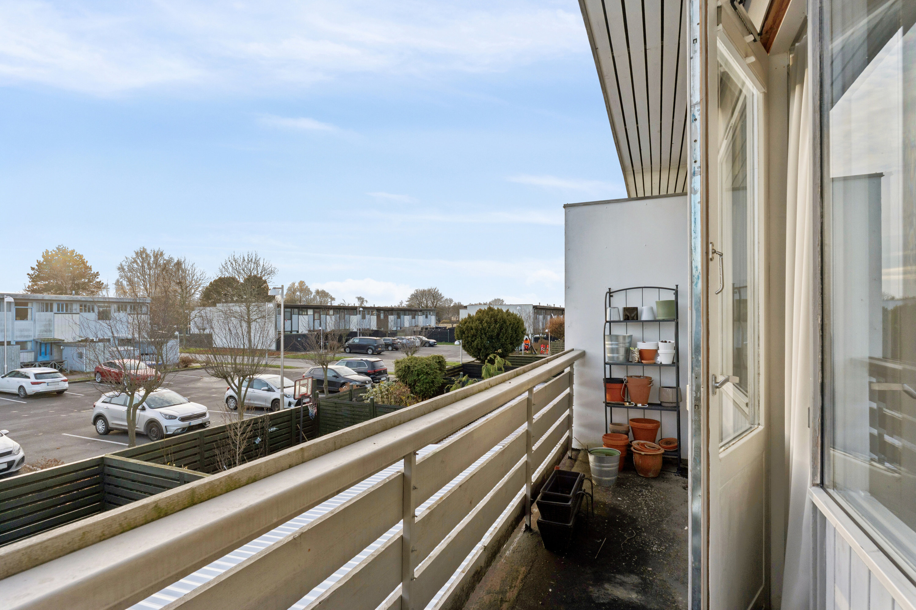 Fremhævet altan billede i fuldskærmstilstand. Billede af Jægerhusene 46, 2620 Albertslund