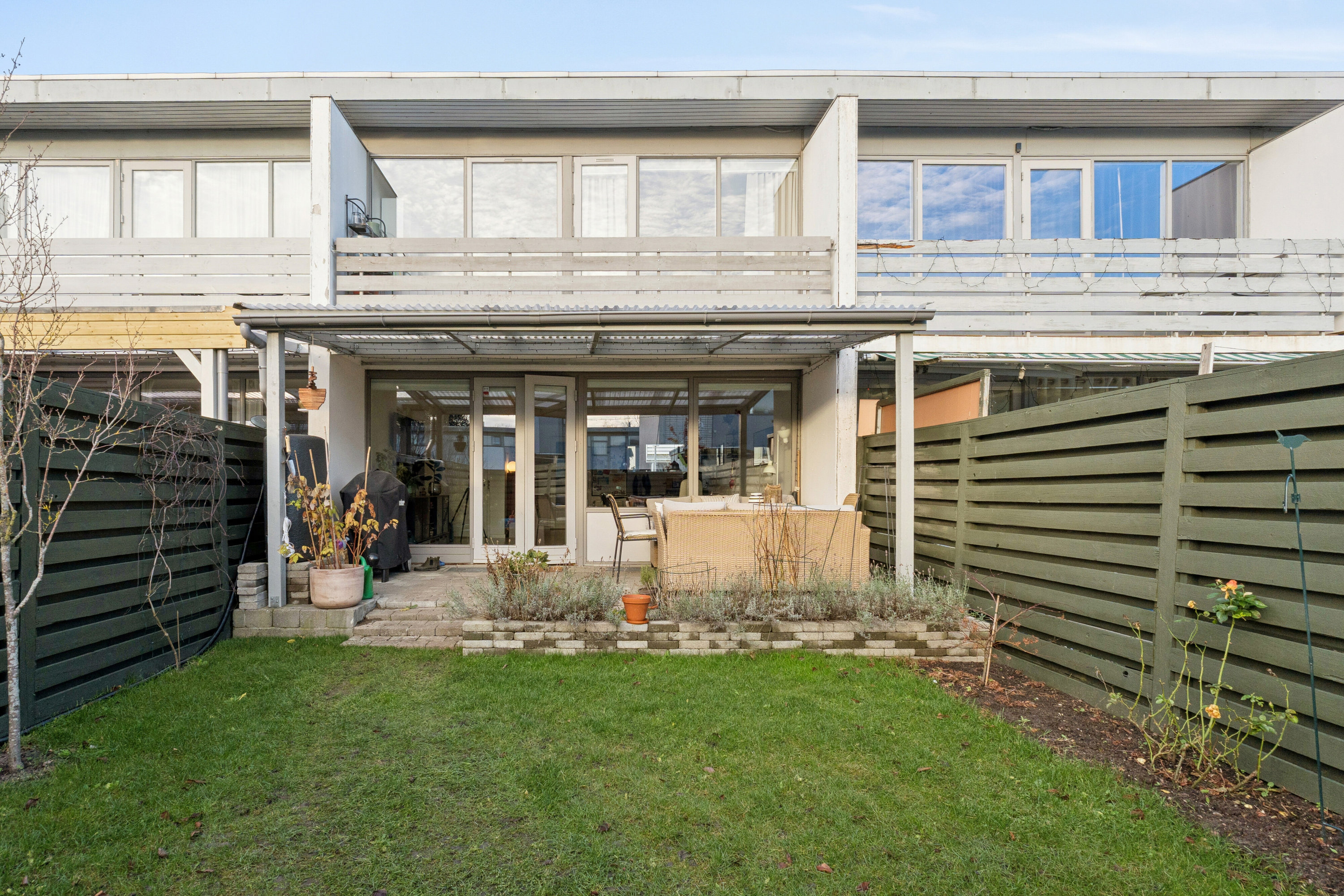 Fremhævet udendørs billede i fuldskærmstilstand. Billede af Jægerhusene 46, 2620 Albertslund