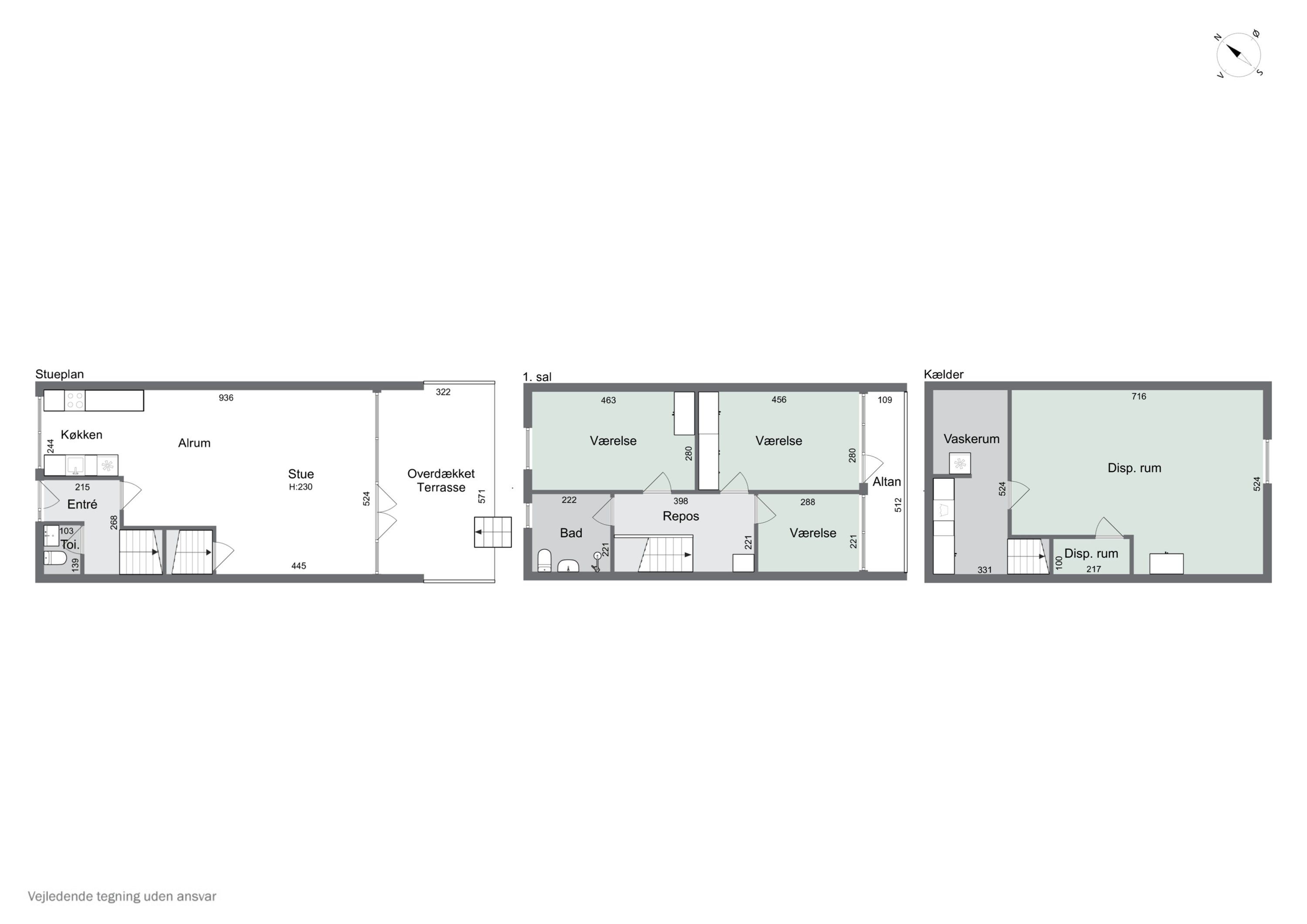 Plantegninger billede af Jægerhusene 46, 2620 Albertslund