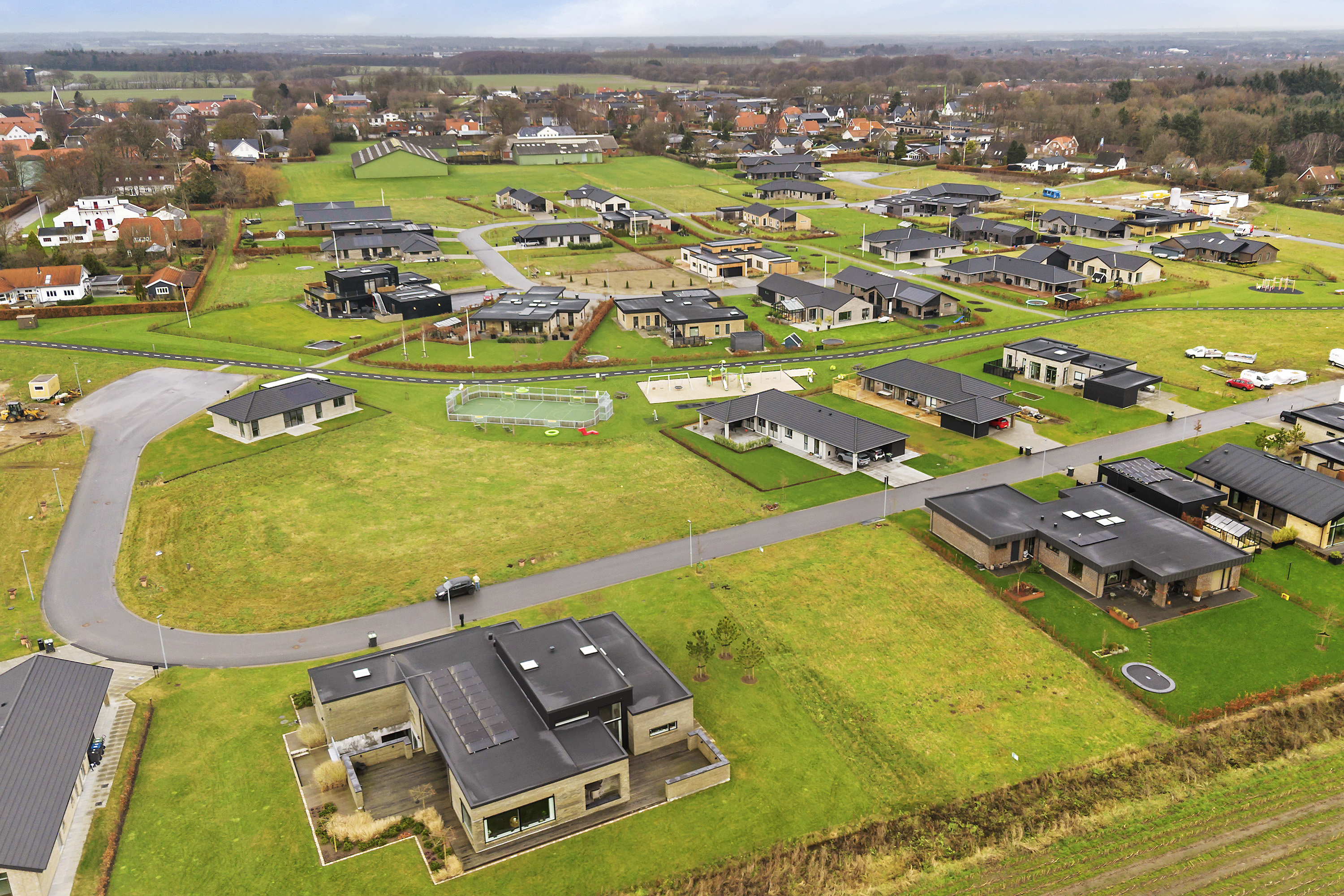 Fremhævet område billede i fuldskærmstilstand. Billede af Poul la Cours Vej 43, Askov, 6600 Vejen