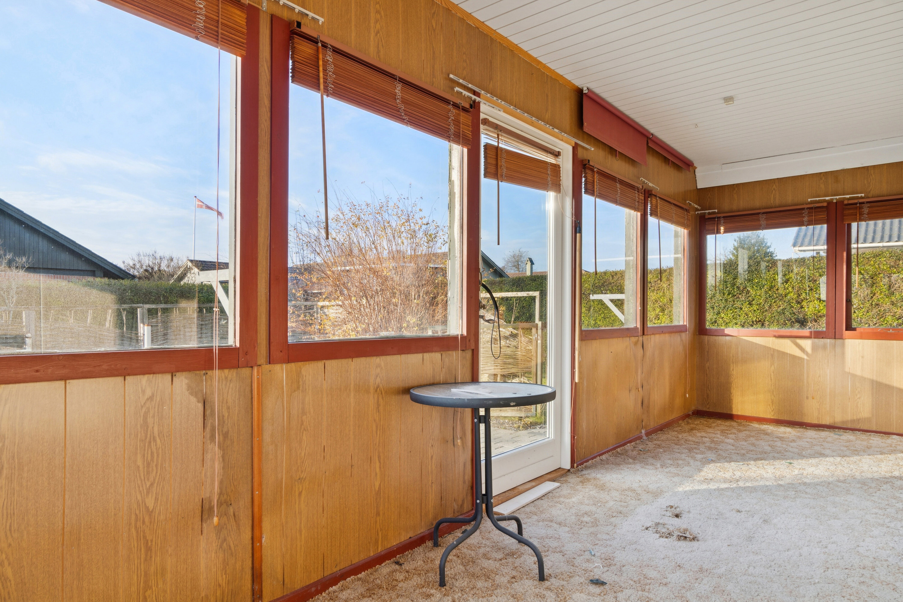 Fremhævet udestue billede i fuldskærmstilstand. Billede af Bjørnebakken 38, 3390 Hundested