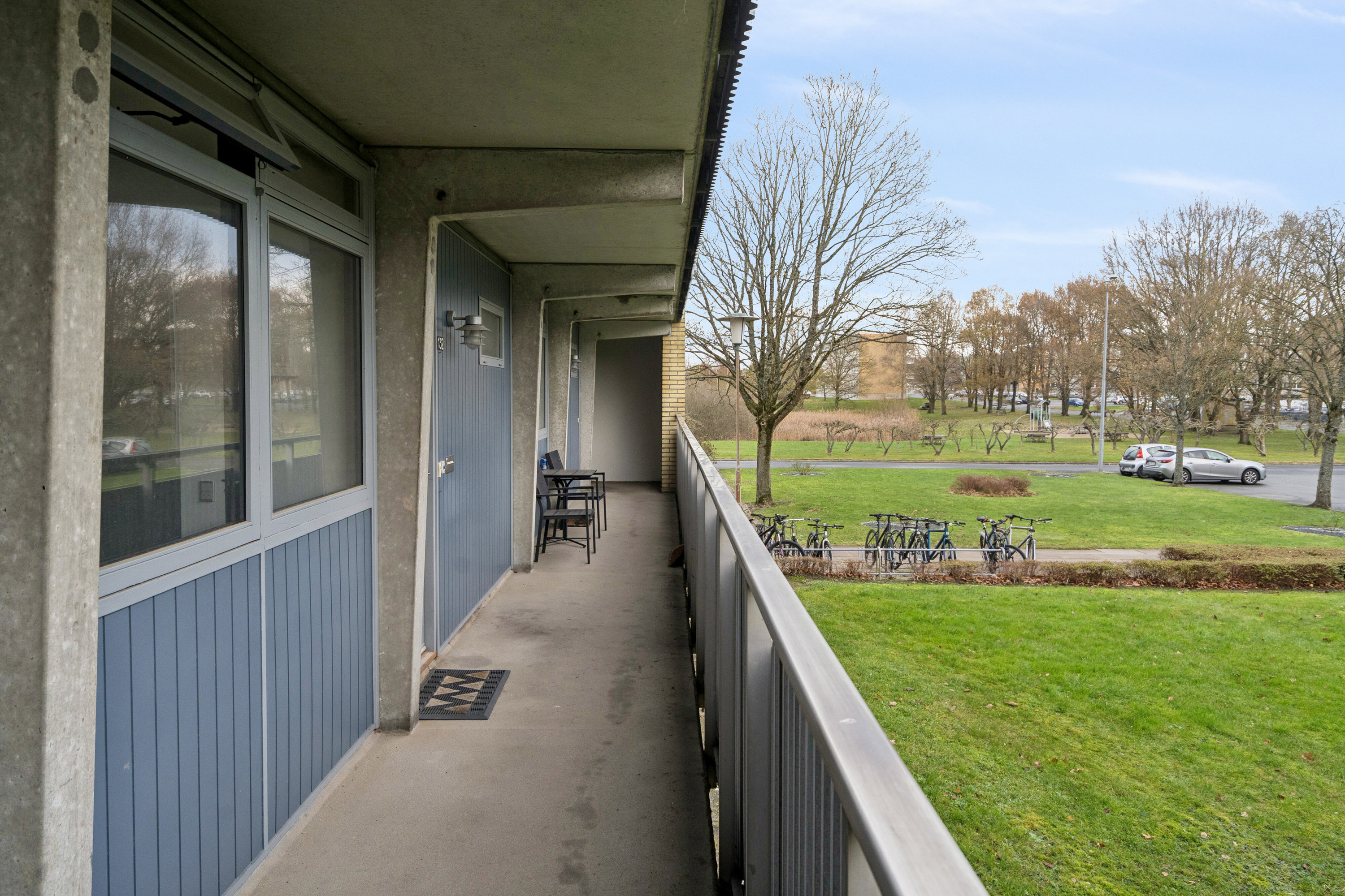 Fremhævet altan billede i fuldskærmstilstand. Billede af Æbleparken 132, st.., Søhus, 5270 Odense N