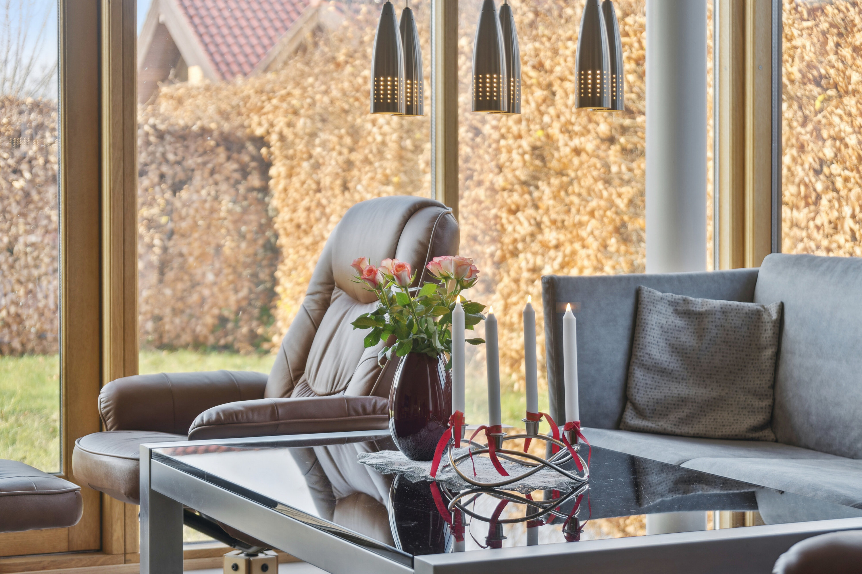 Fremhævet stue billede i fuldskærmstilstand. Billede af Byvangen 34, Slots Bjergby, 4200 Slagelse