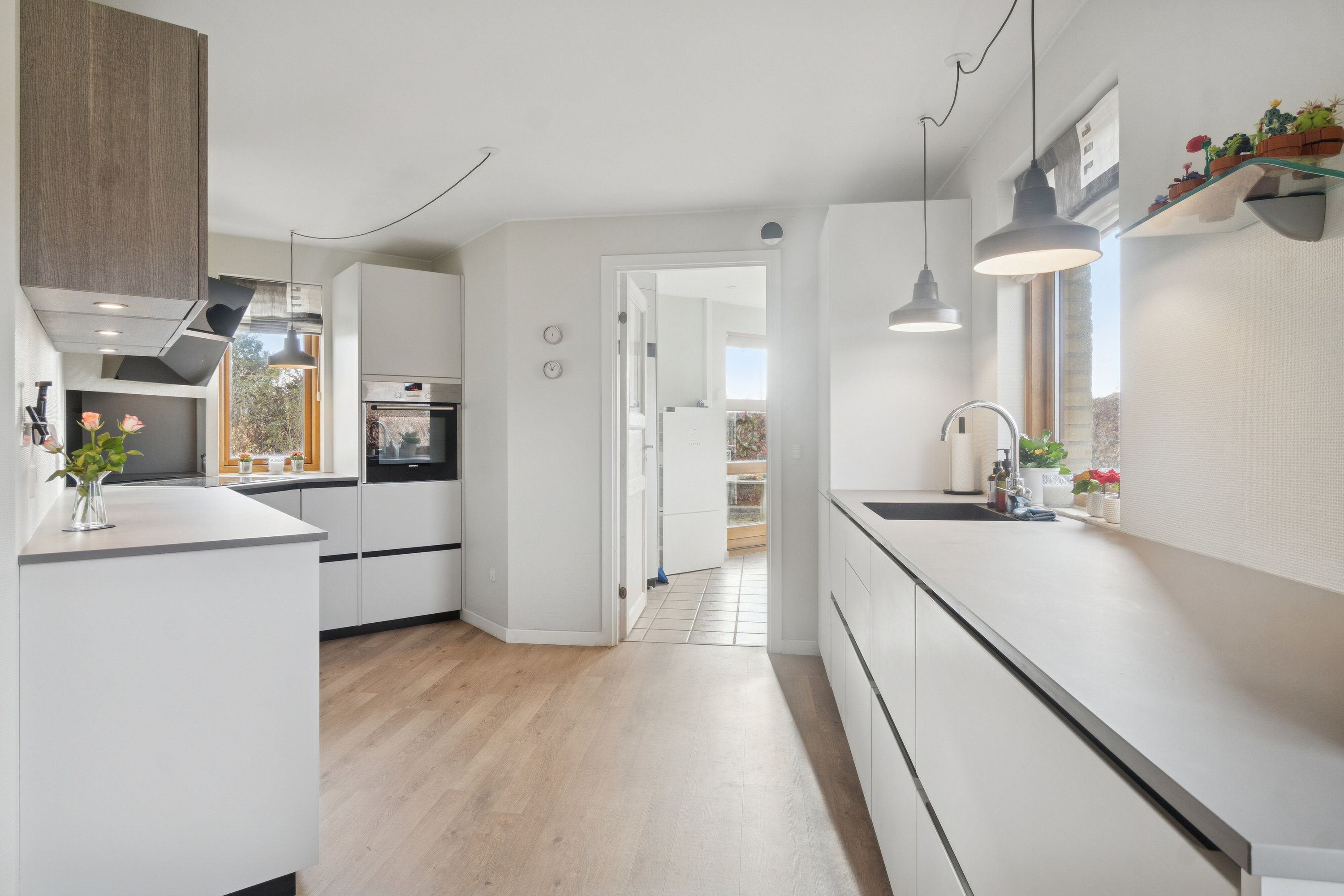 Fremhævet køkken billede i fuldskærmstilstand. Billede af Byvangen 34, Slots Bjergby, 4200 Slagelse