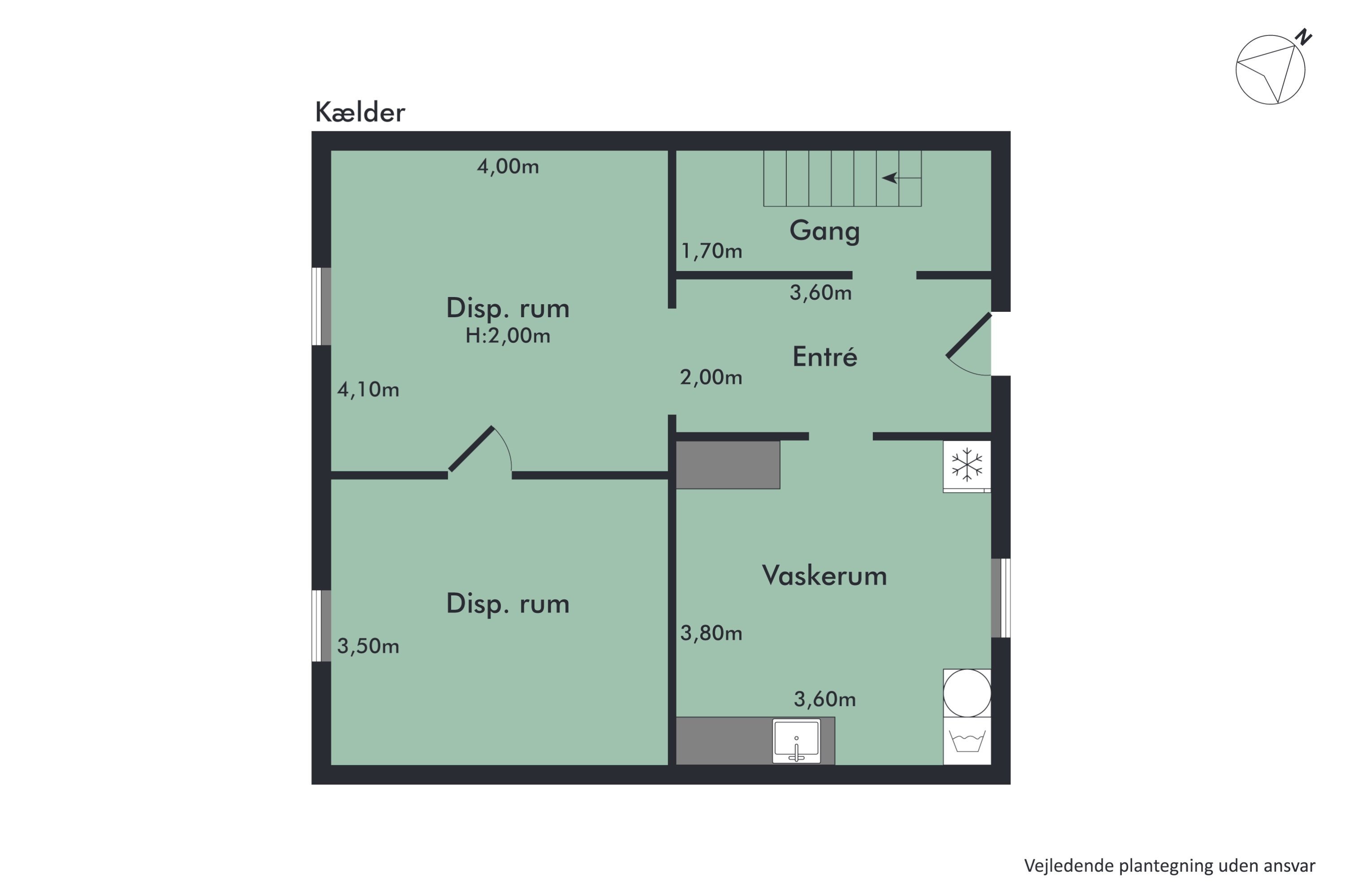 Plantegninger billede af Thistedvej 99, 9400 Nørresundby